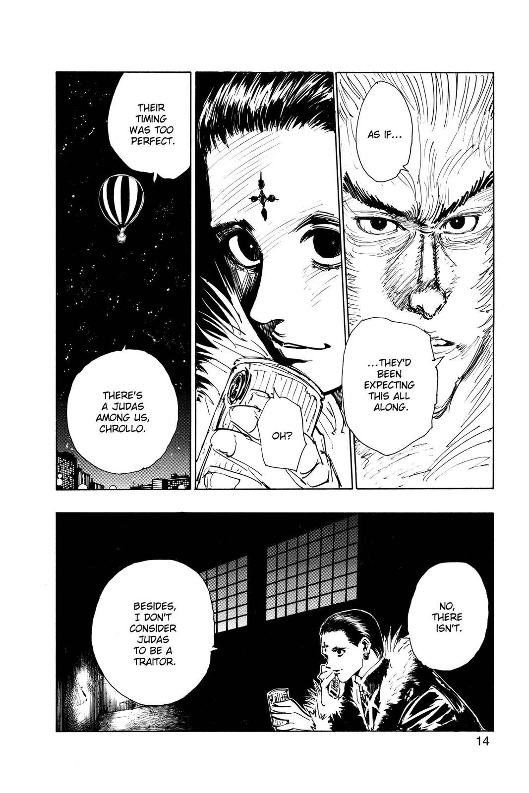 Hunter x Hunter Chapter 74 — page 14