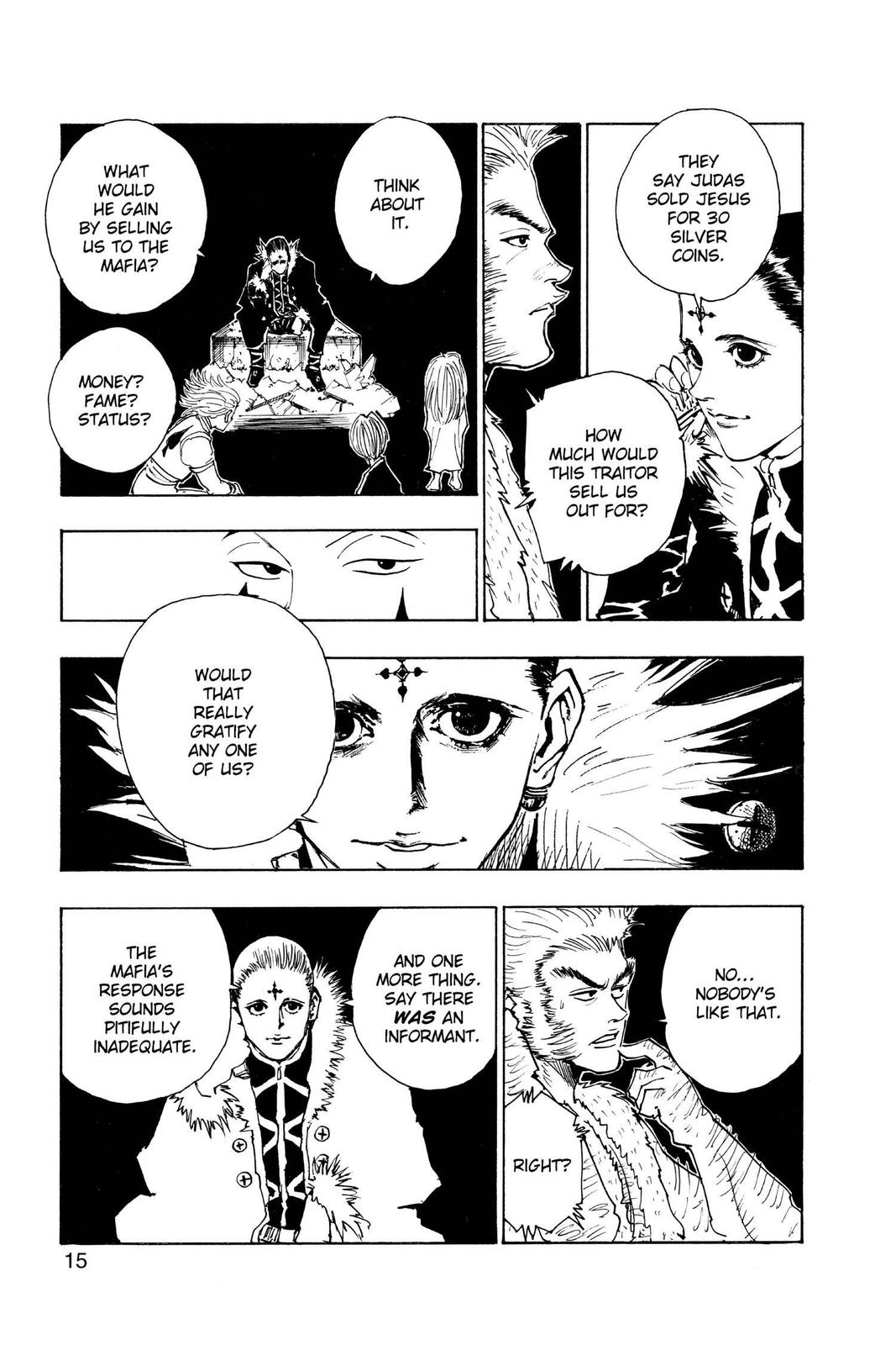 Hunter x Hunter Chapter 74 — page 15