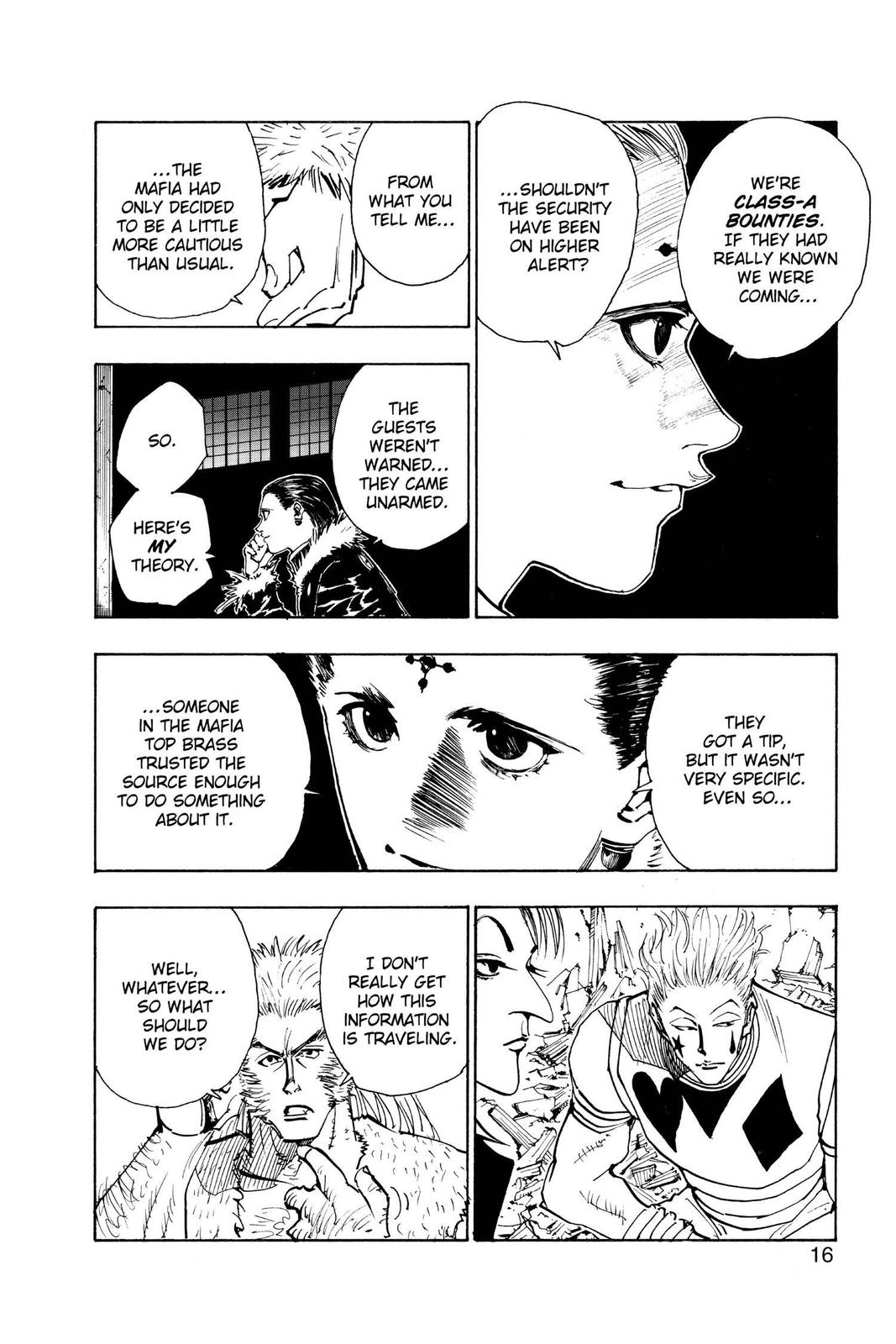 Hunter x Hunter Chapter 74 — page 16