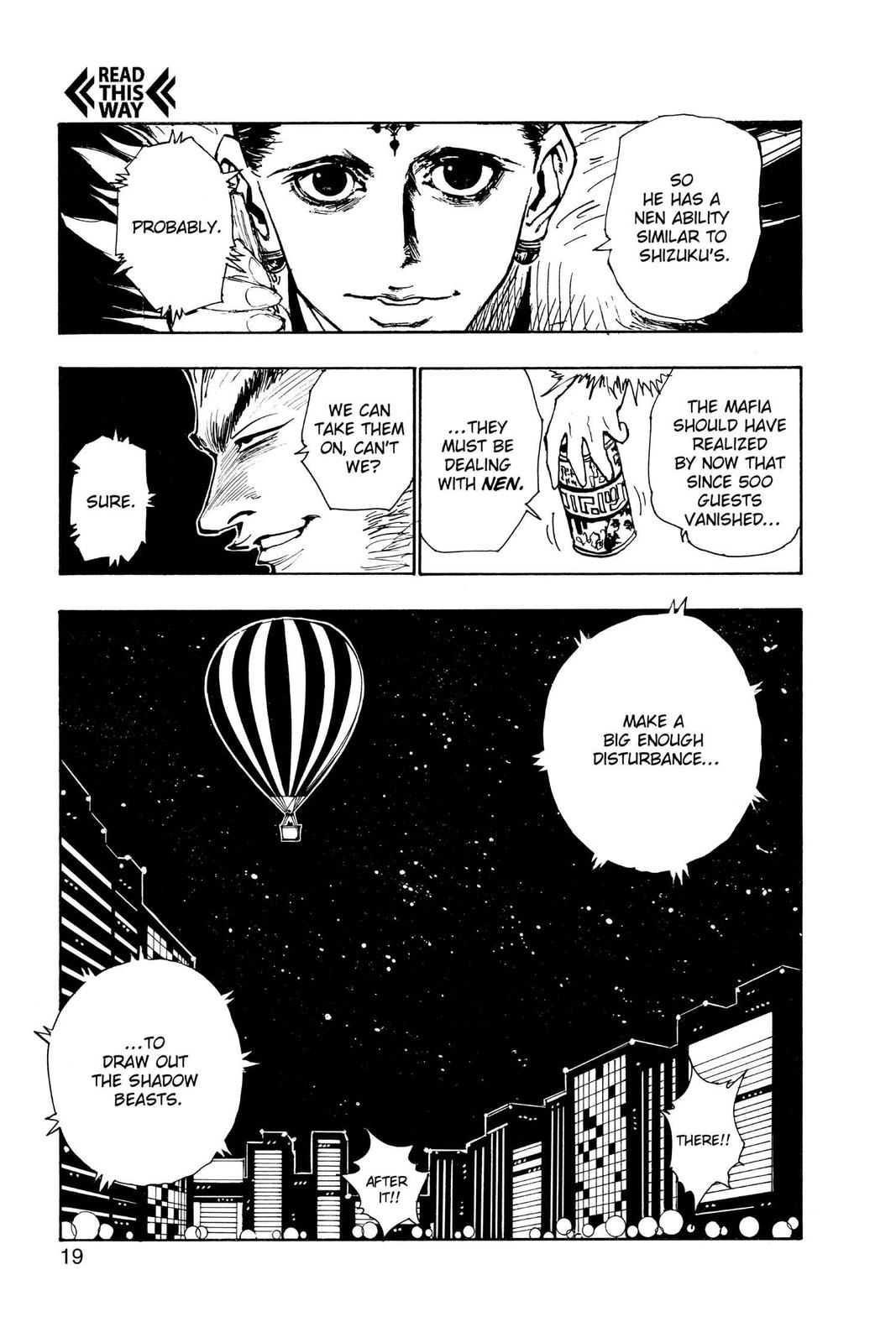 Hunter x Hunter Chapter 74 — page 19