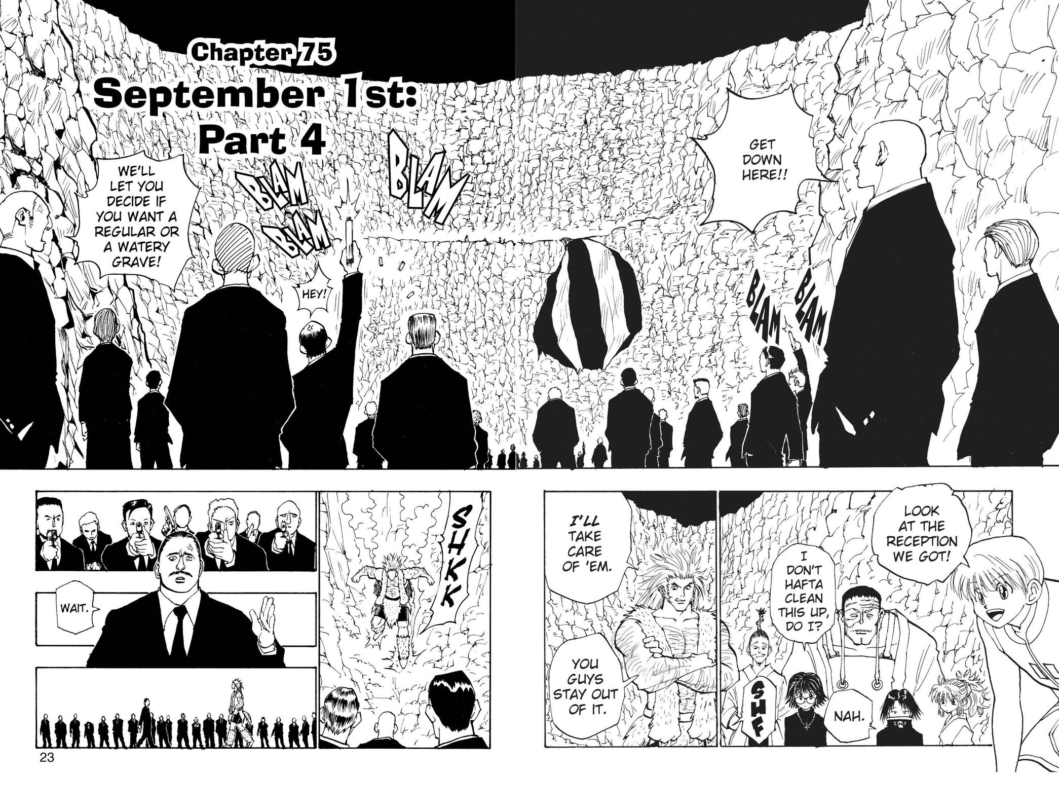 Hunter x Hunter Chapter 75 — page 2
