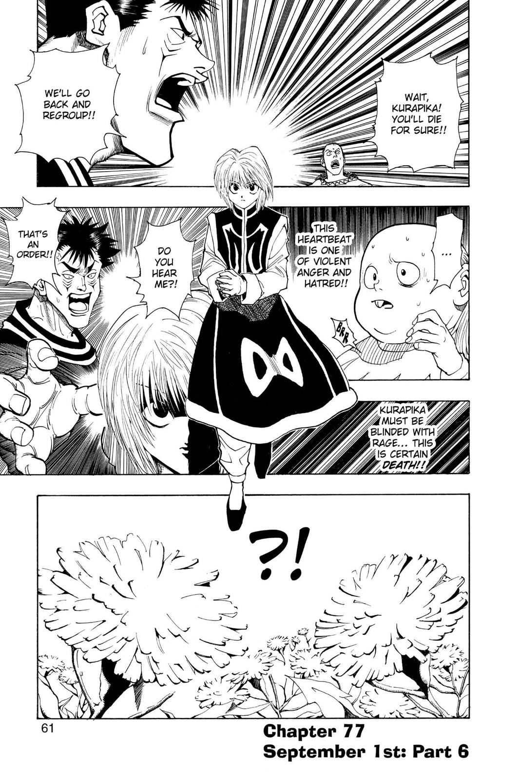 Hunter x Hunter Chapter 77 — page 1
