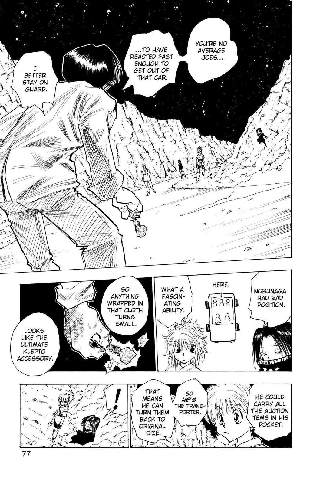 Hunter x Hunter Chapter 77 — page 17