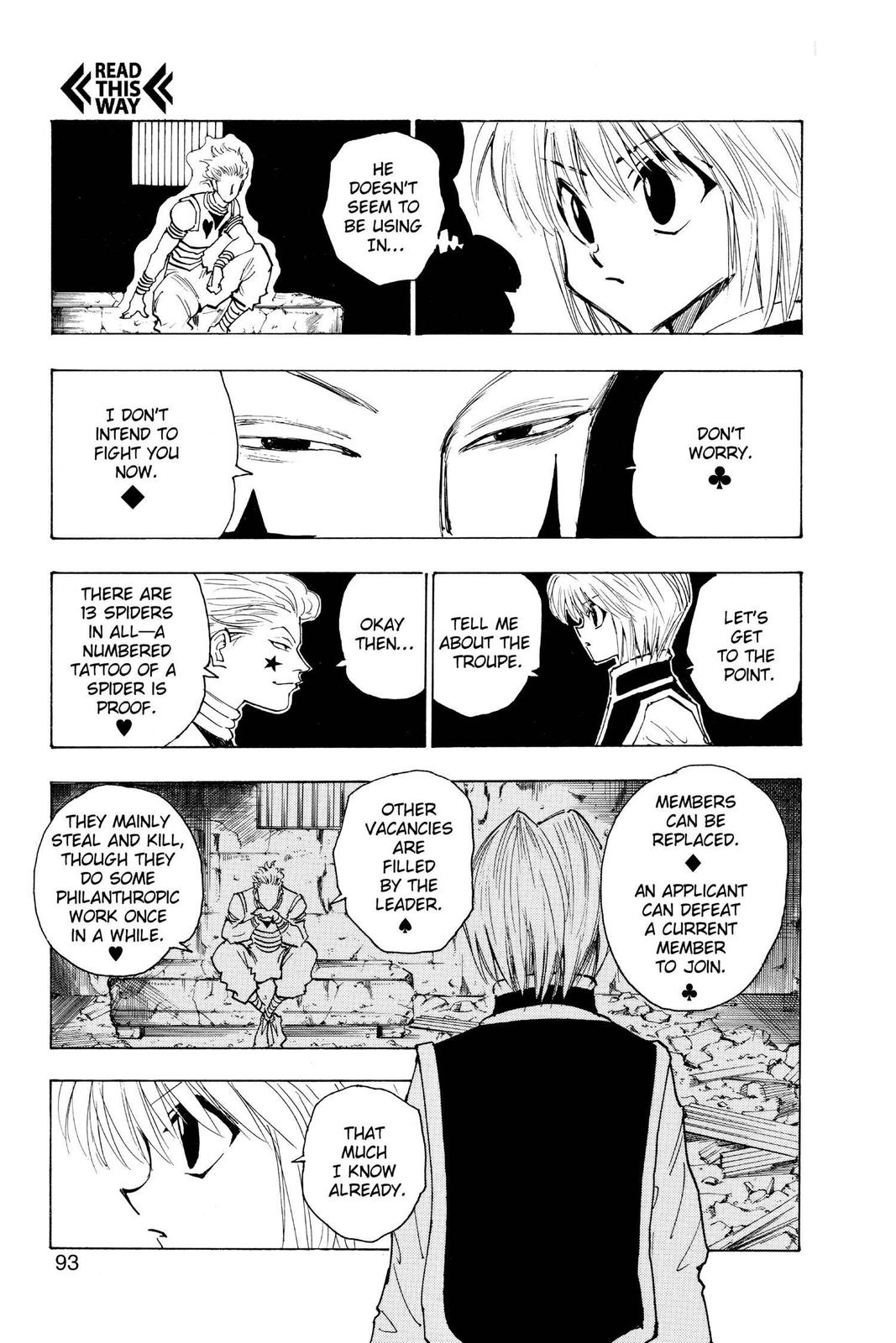 Hunter x Hunter Chapter 78 — page 13