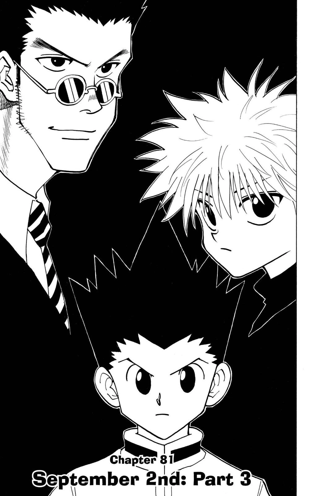Hunter x Hunter Chapter 81 — page 1