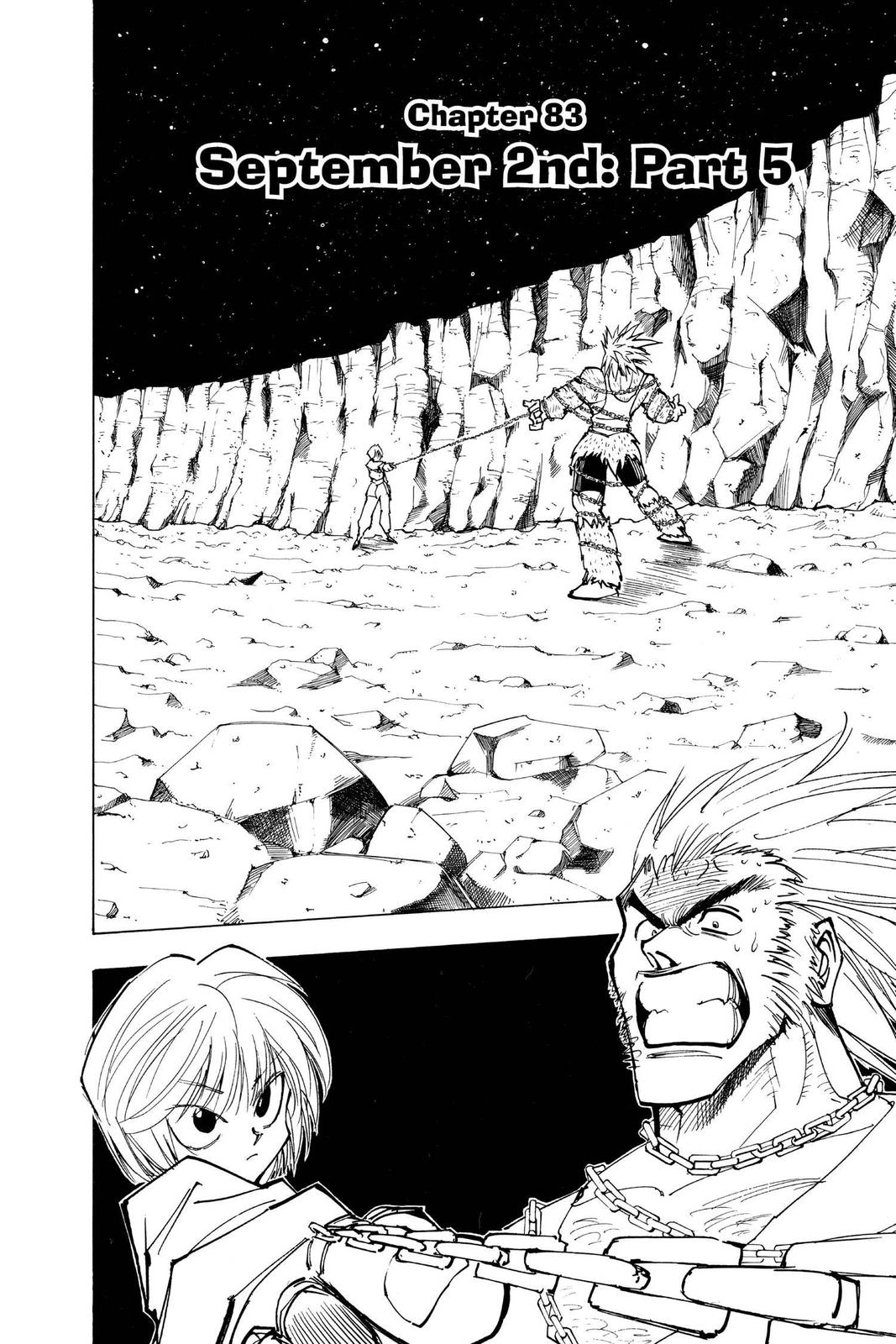Hunter x Hunter Chapter 83 — page 2