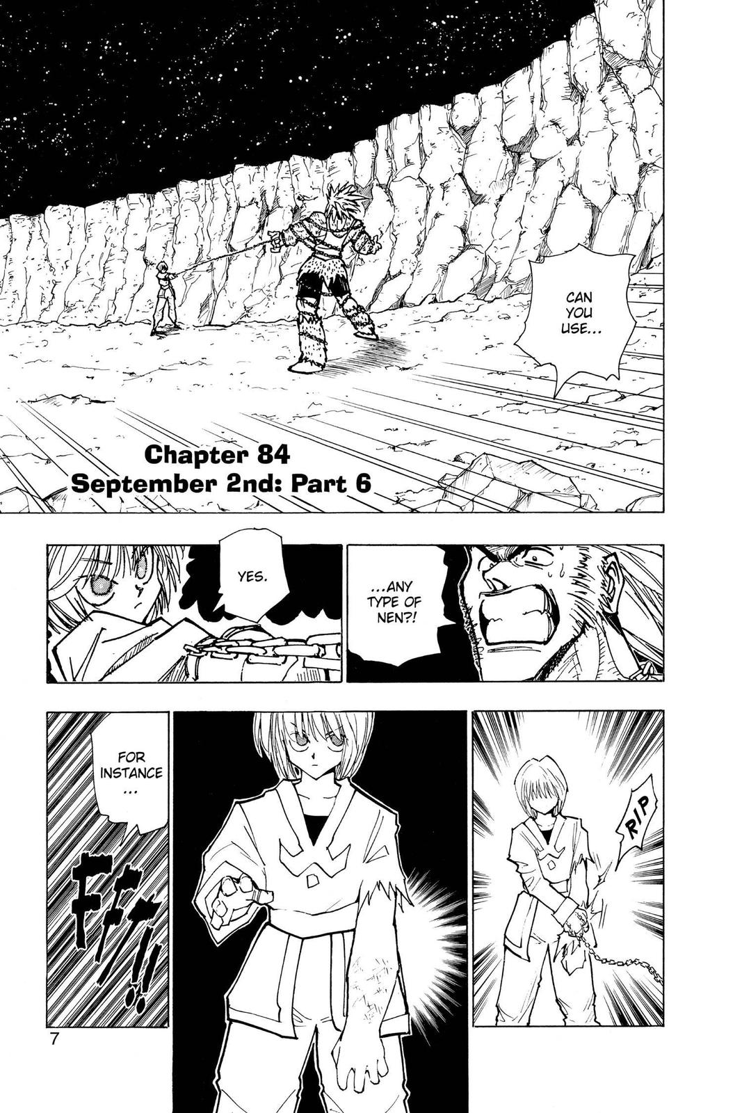Hunter x Hunter Chapter 84 — page 7