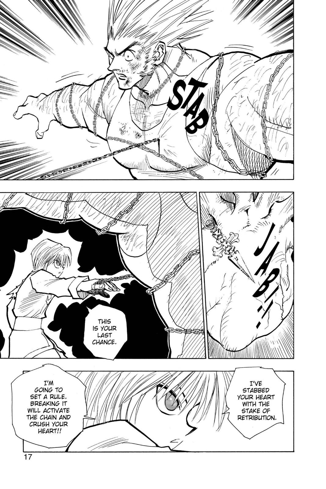 Hunter x Hunter Chapter 84 — page 17