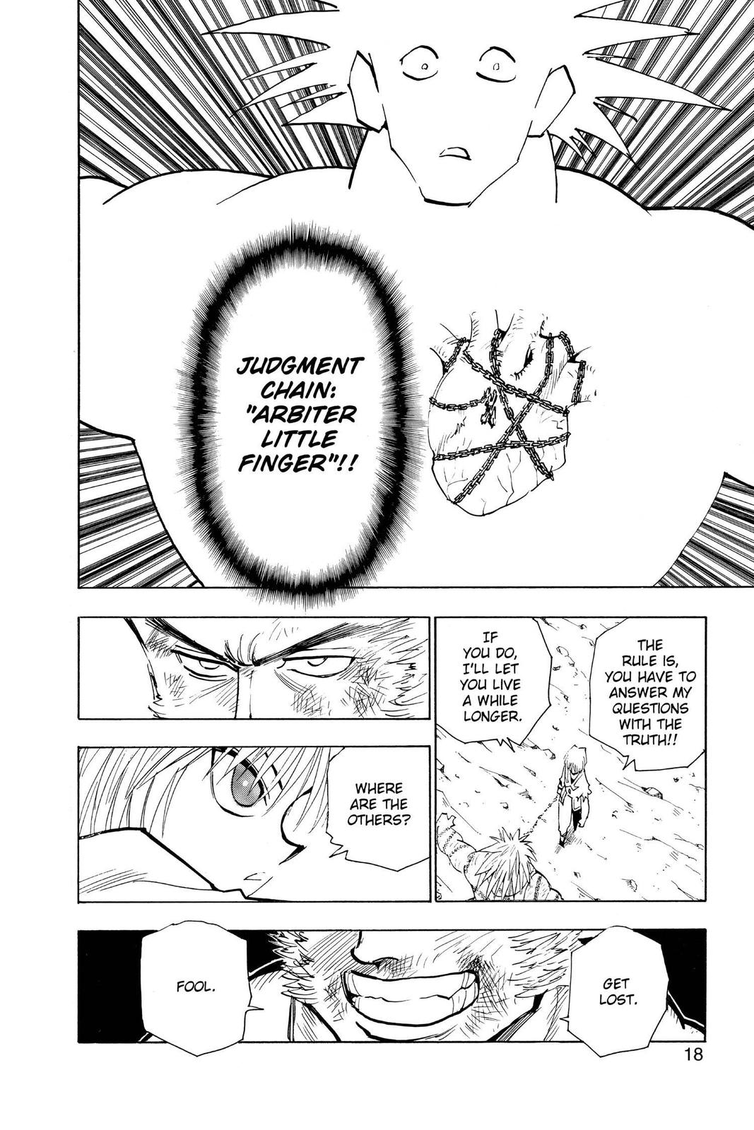 Hunter x Hunter Chapter 84 — page 18