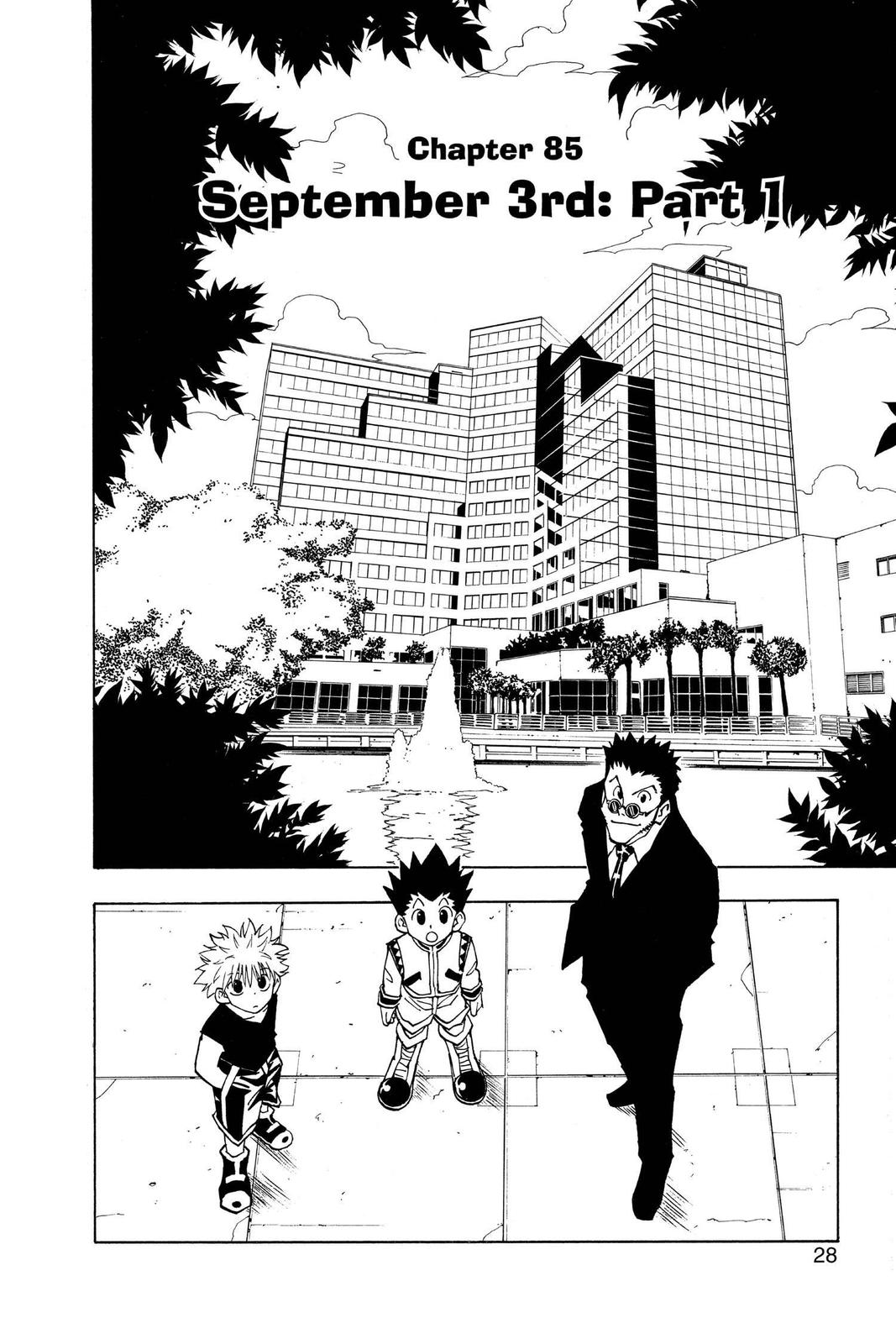 Hunter x Hunter Chapter 85 — page 2