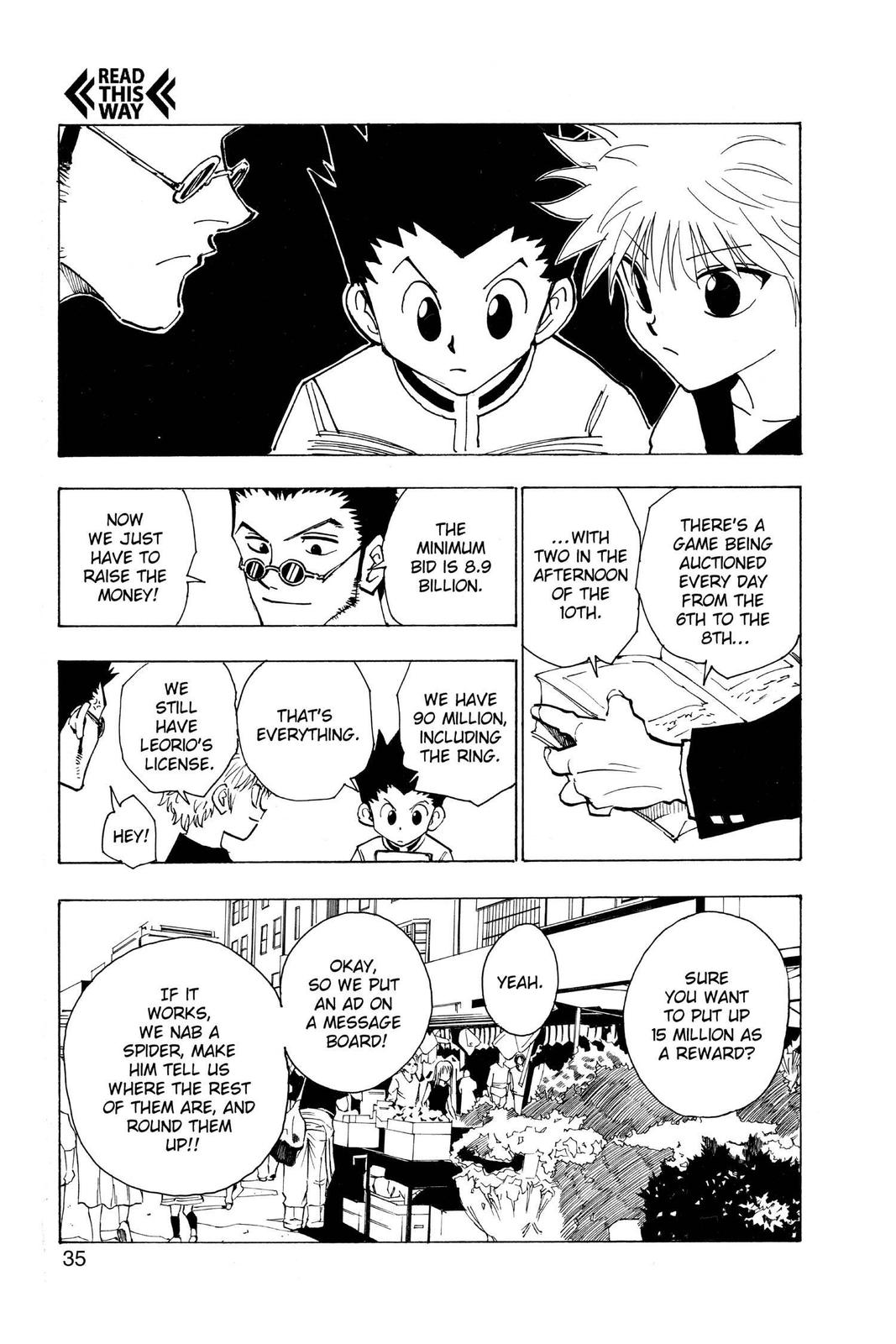 Hunter x Hunter Chapter 85 — page 9