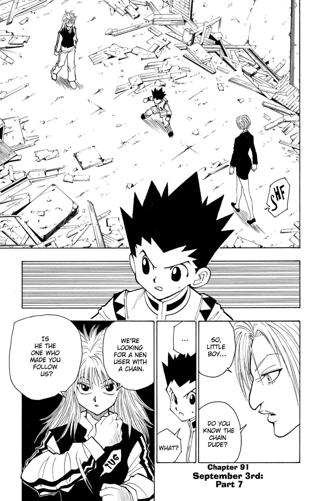 Hunter x Hunter Chapter 91 — page 1