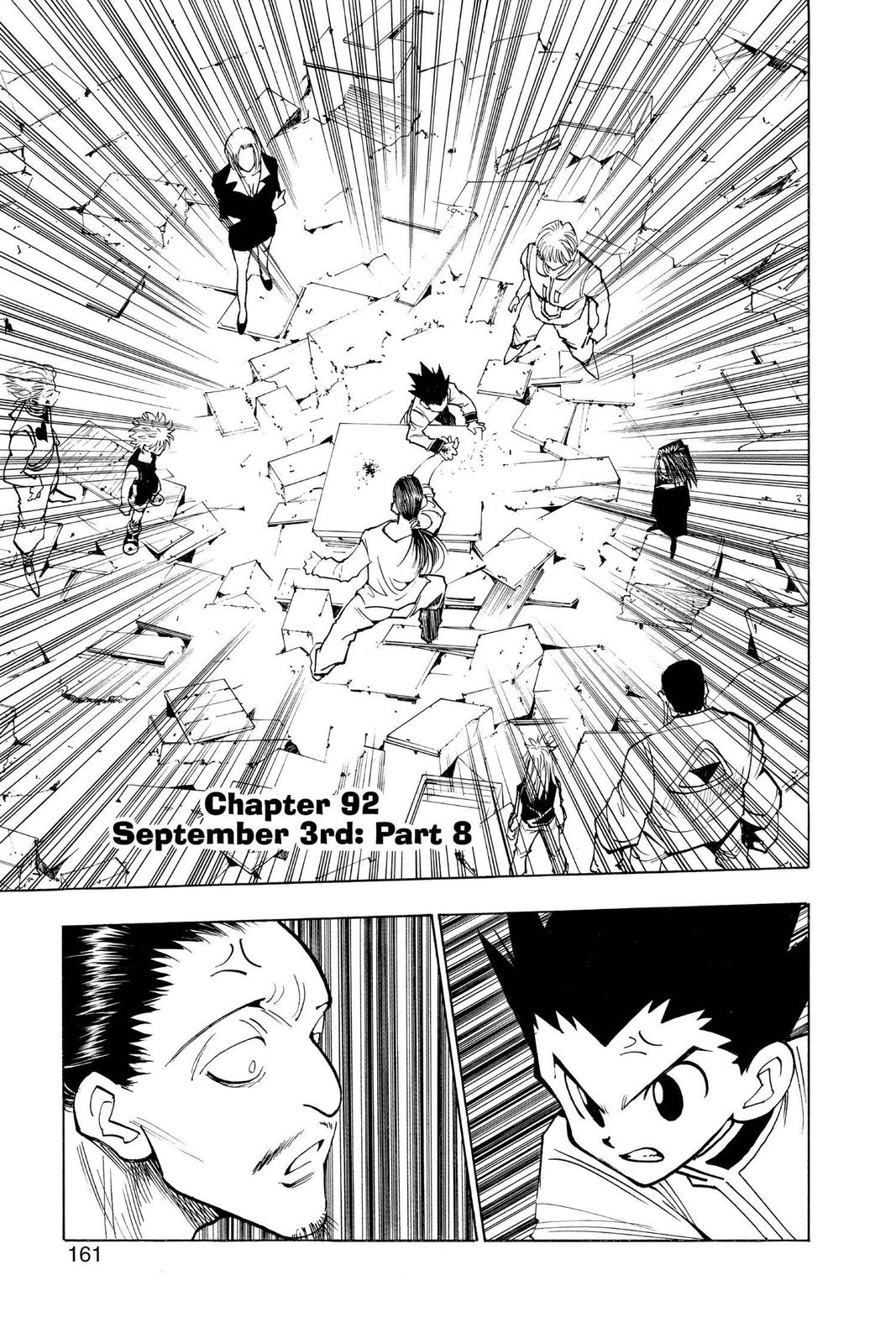 Hunter x Hunter Chapter 92 — page 1