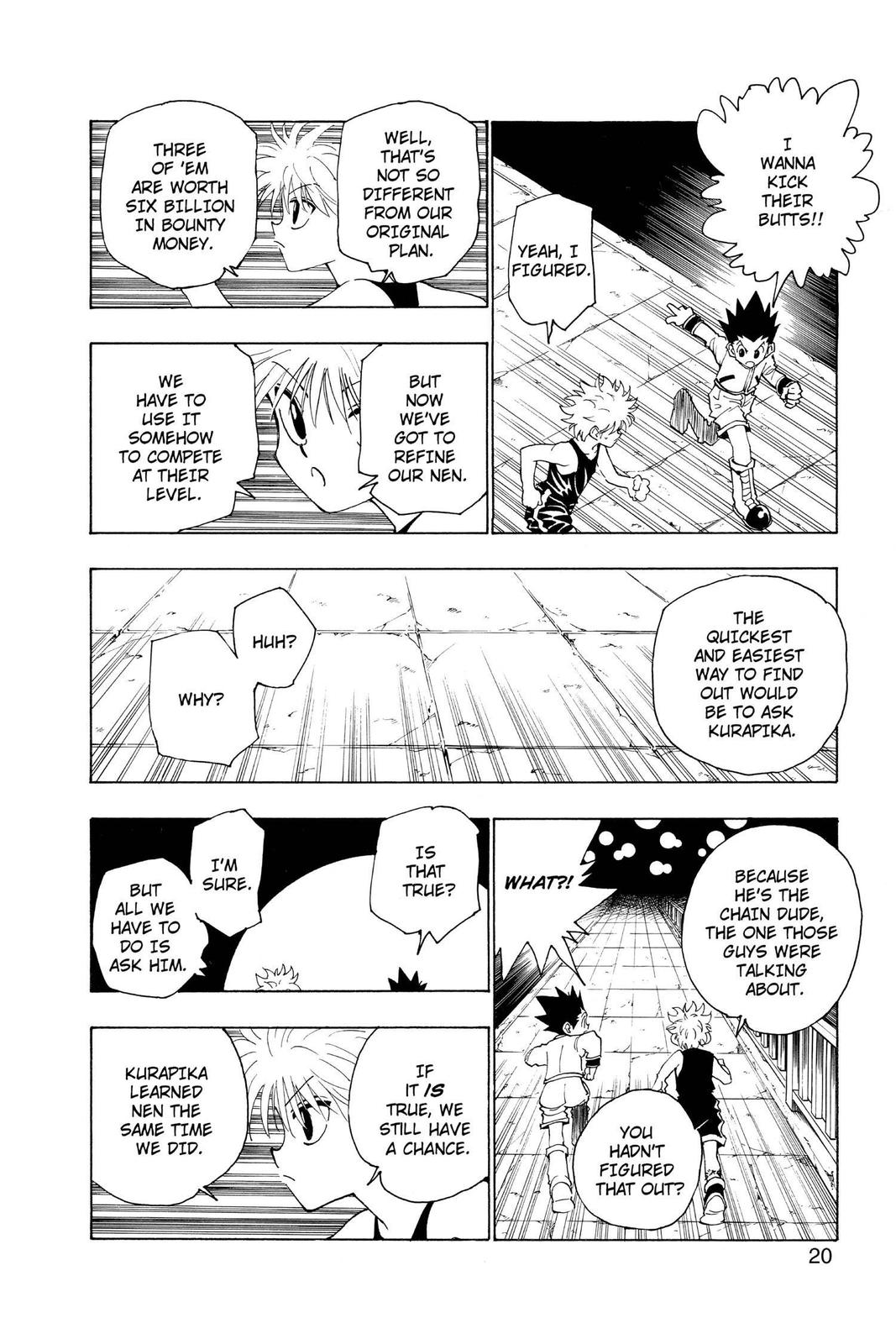Hunter x Hunter Chapter 94 — page 20