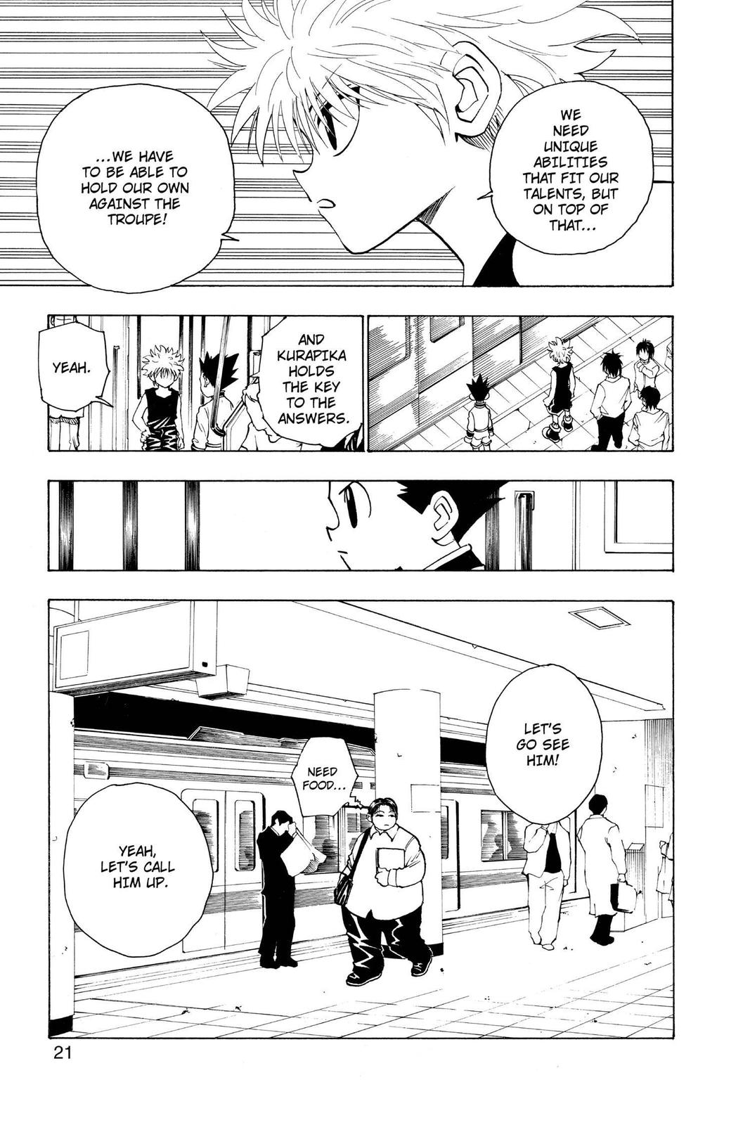 Hunter x Hunter Chapter 94 — page 21