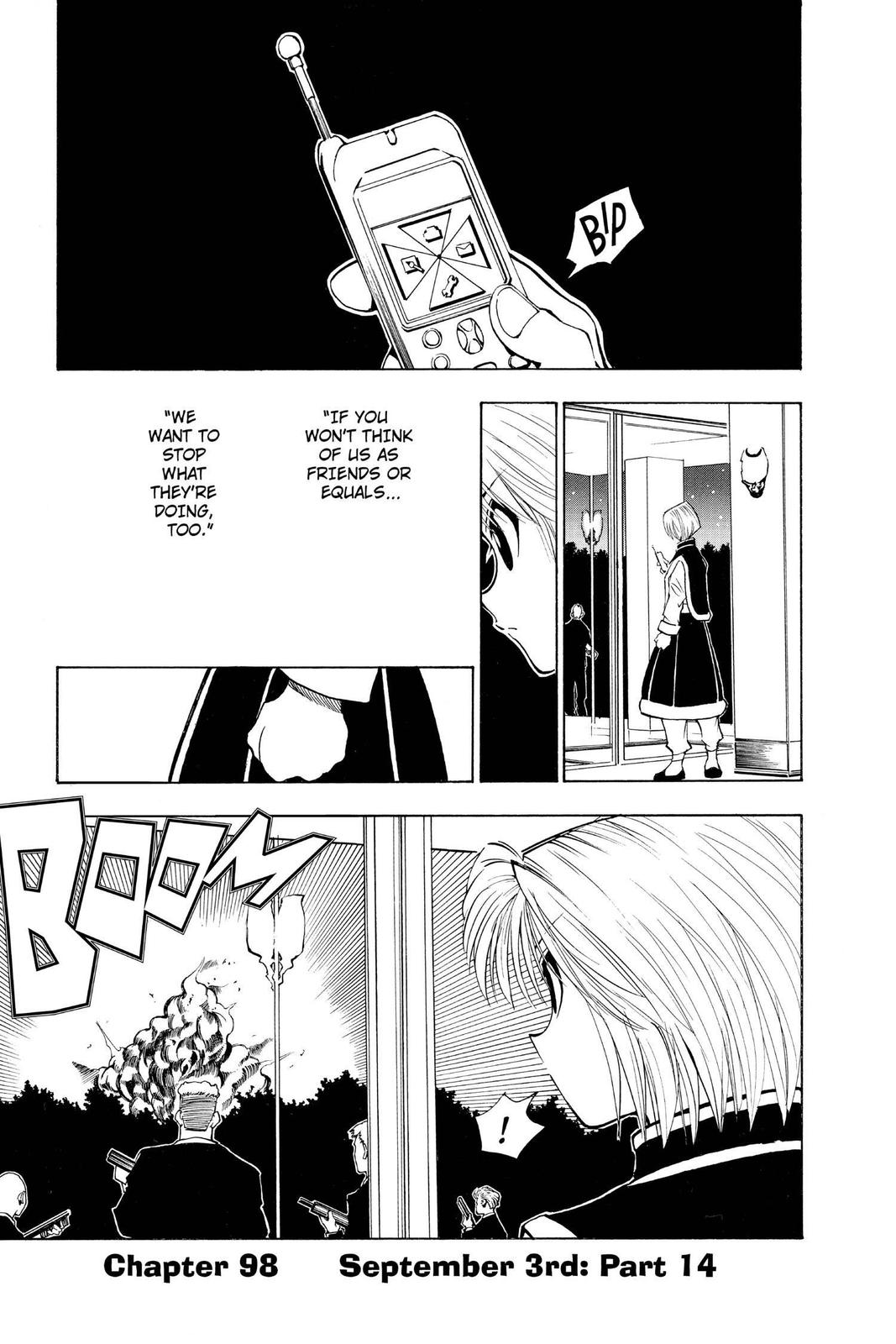 Hunter x Hunter Chapter 98 — page 1