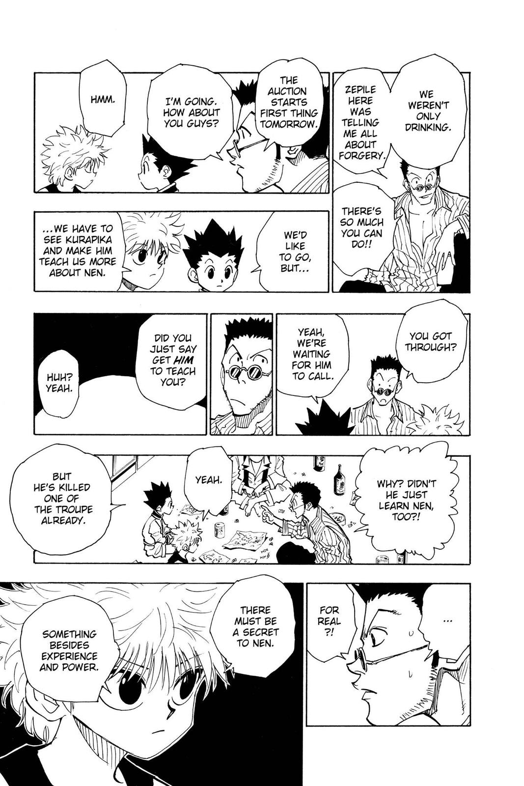 Hunter x Hunter Chapter 101 — page 15