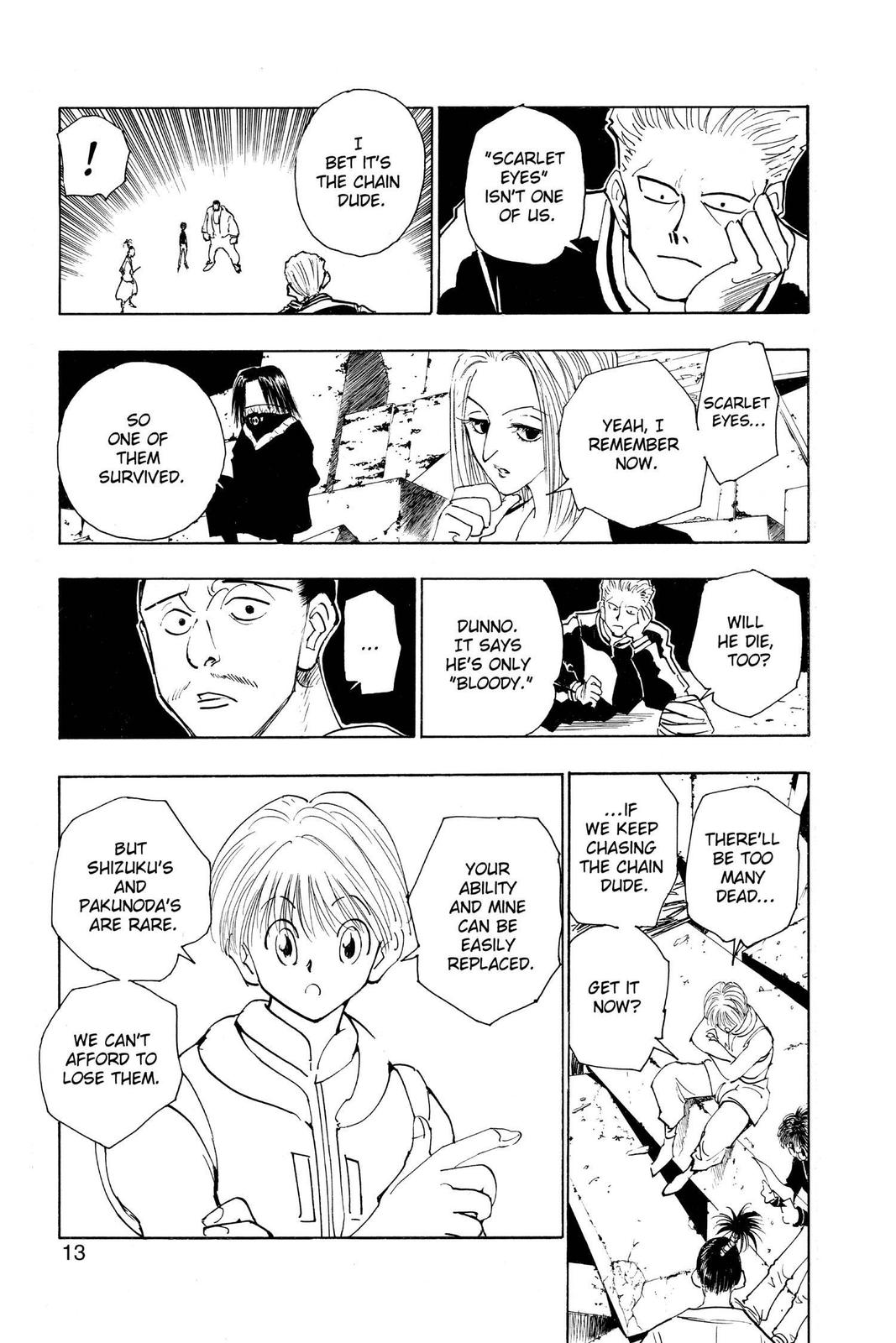 Hunter x Hunter Chapter 104 — page 13
