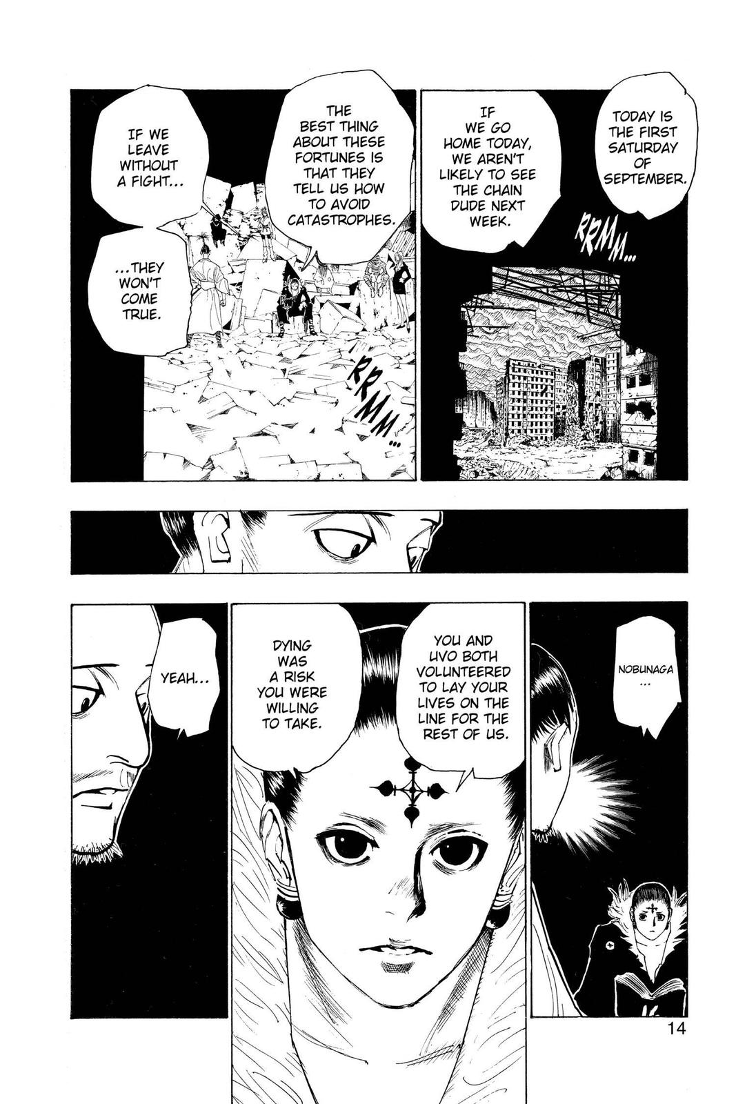 Hunter x Hunter Chapter 104 — page 14