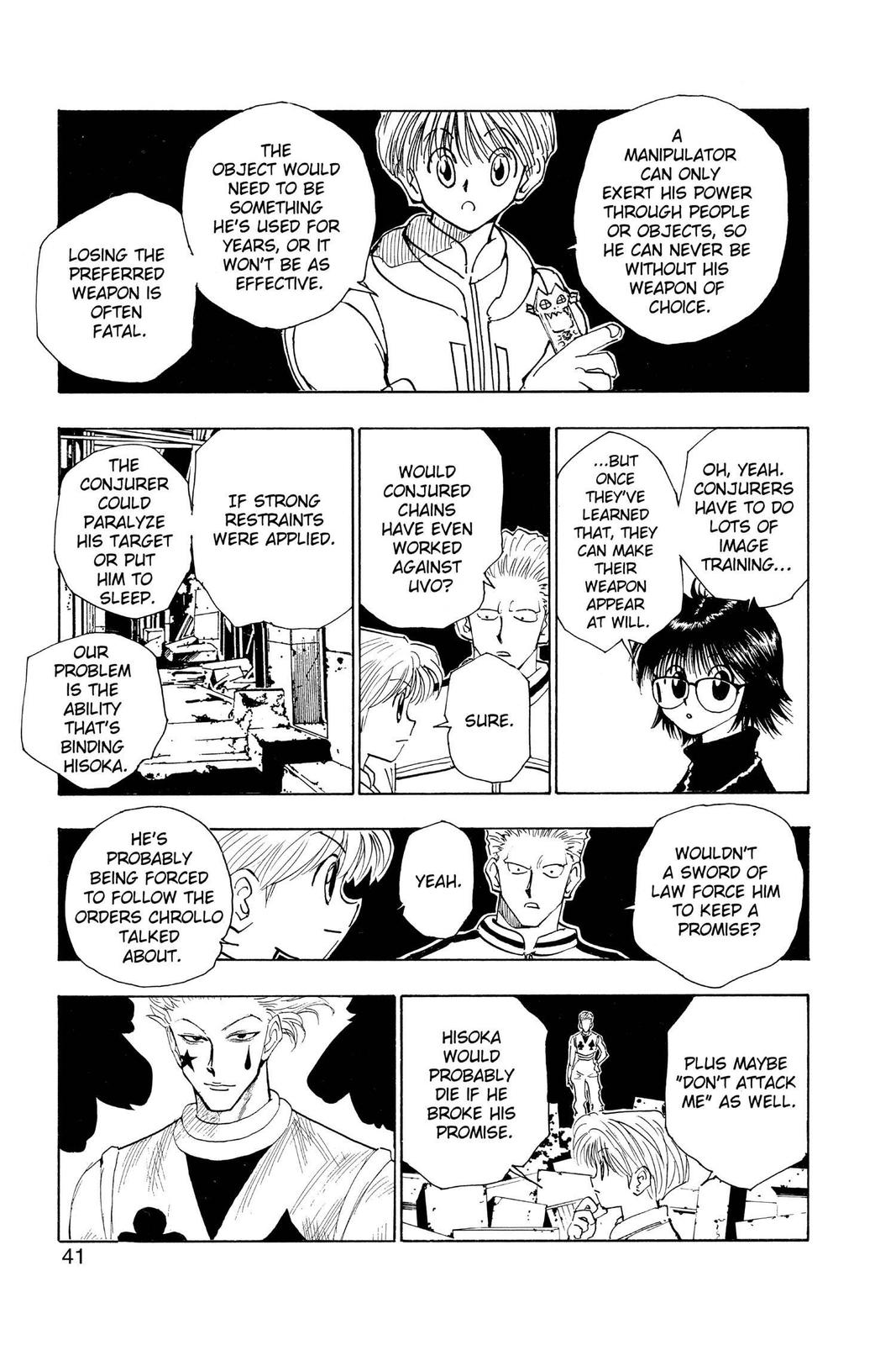 Hunter x Hunter Chapter 106 — page 13