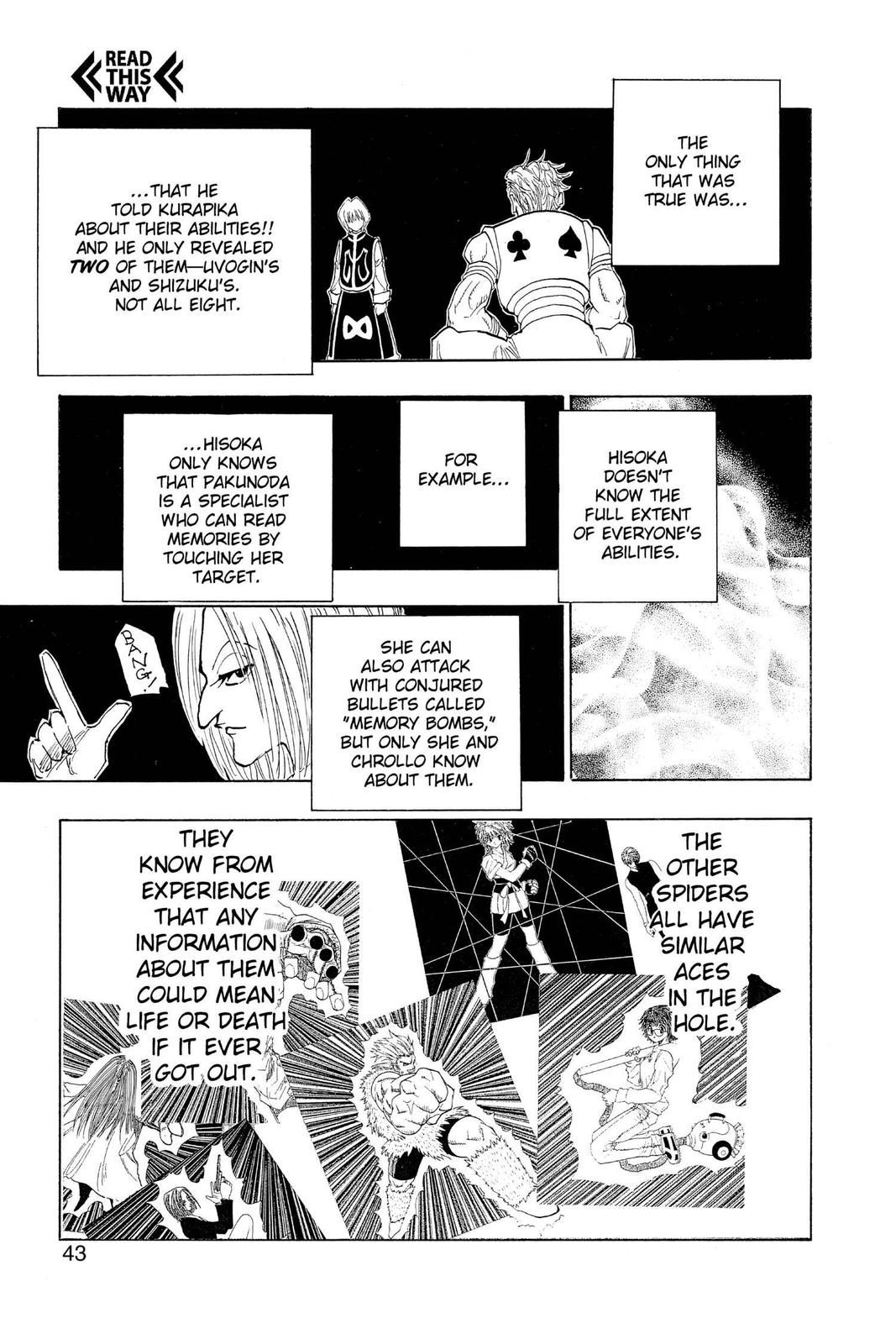 Hunter x Hunter Chapter 106 — page 15