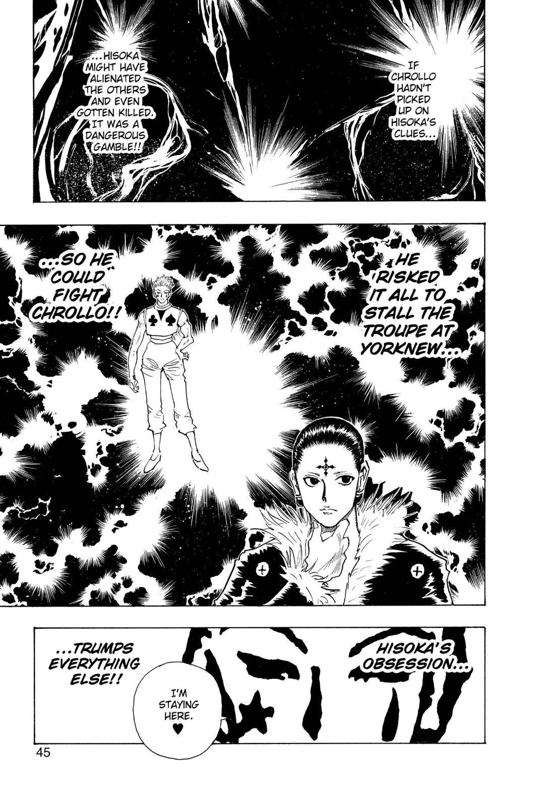 Hunter x Hunter Chapter 106 — page 17