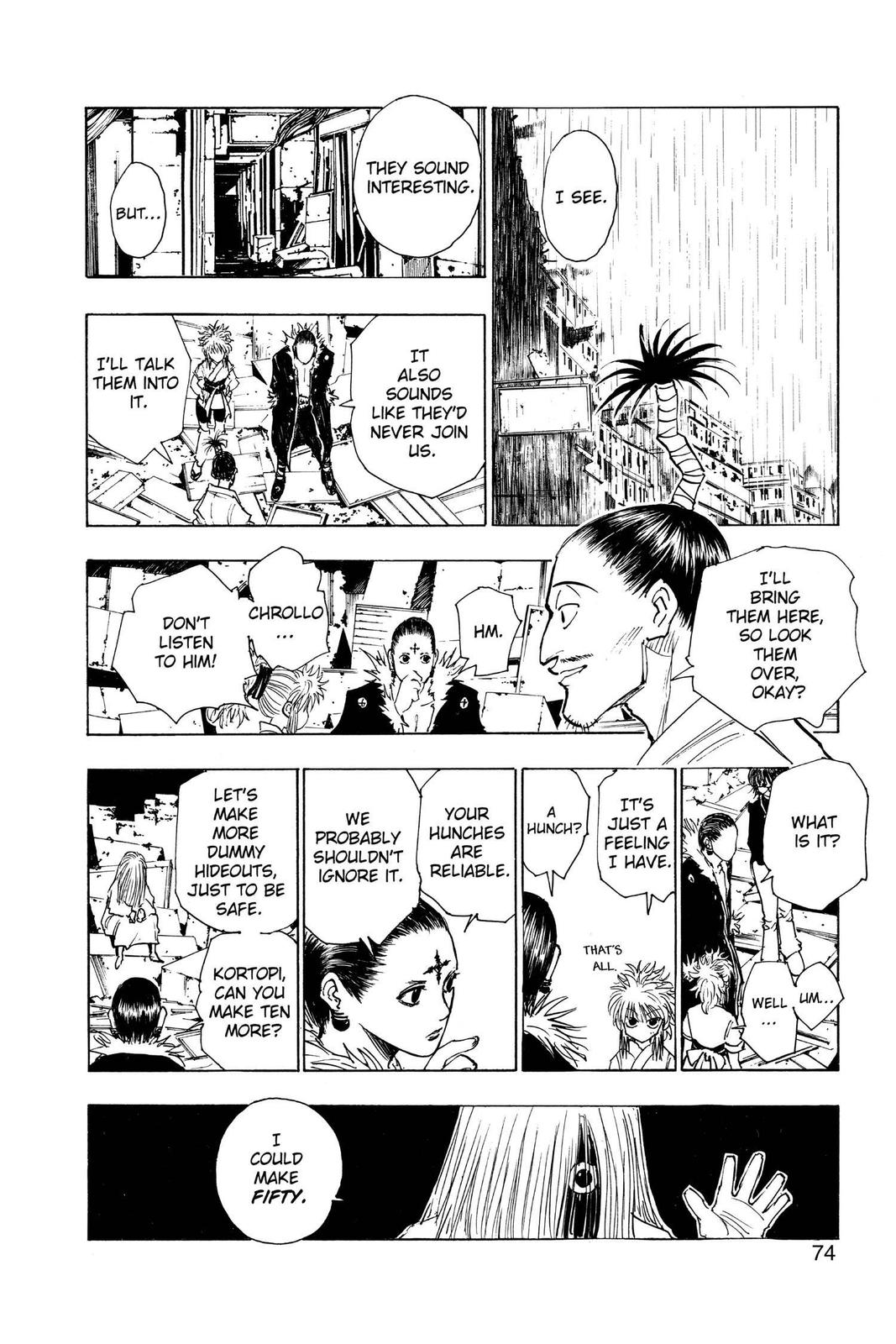 Hunter x Hunter Chapter 108 — page 14