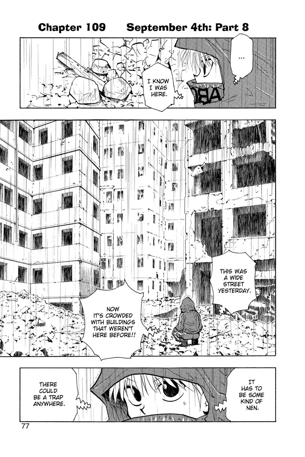 Hunter x Hunter Chapter 109 — page 1