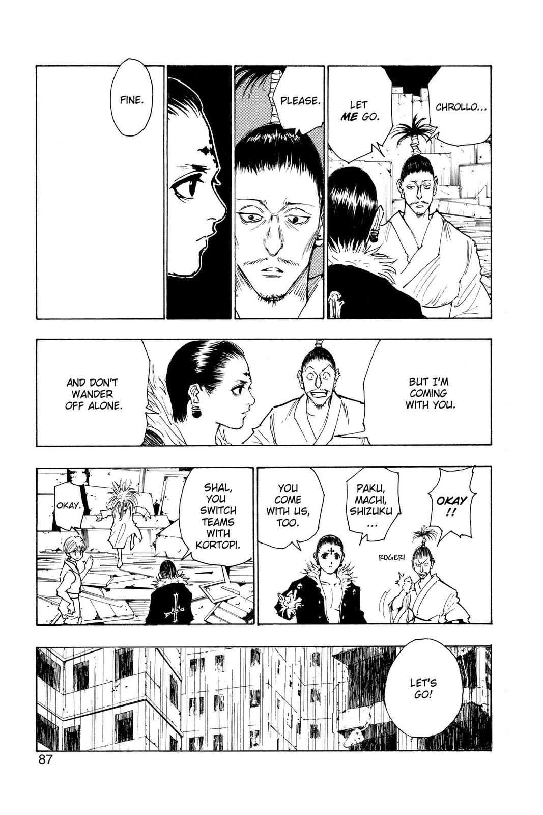 Hunter x Hunter Chapter 109 — page 11