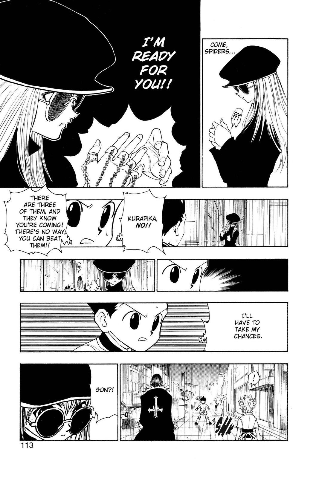 Hunter x Hunter Chapter 111 — page 9