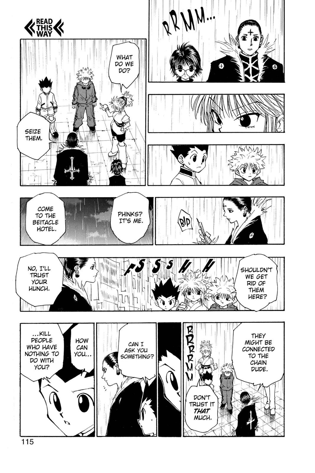 Hunter x Hunter Chapter 111 — page 11