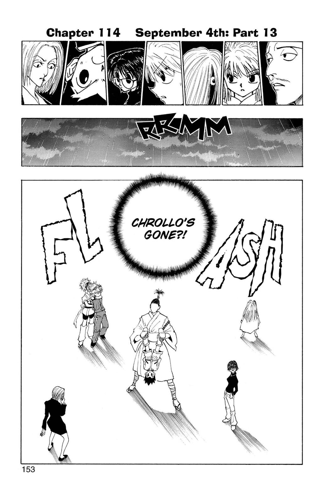 Hunter x Hunter Chapter 114 — page 1