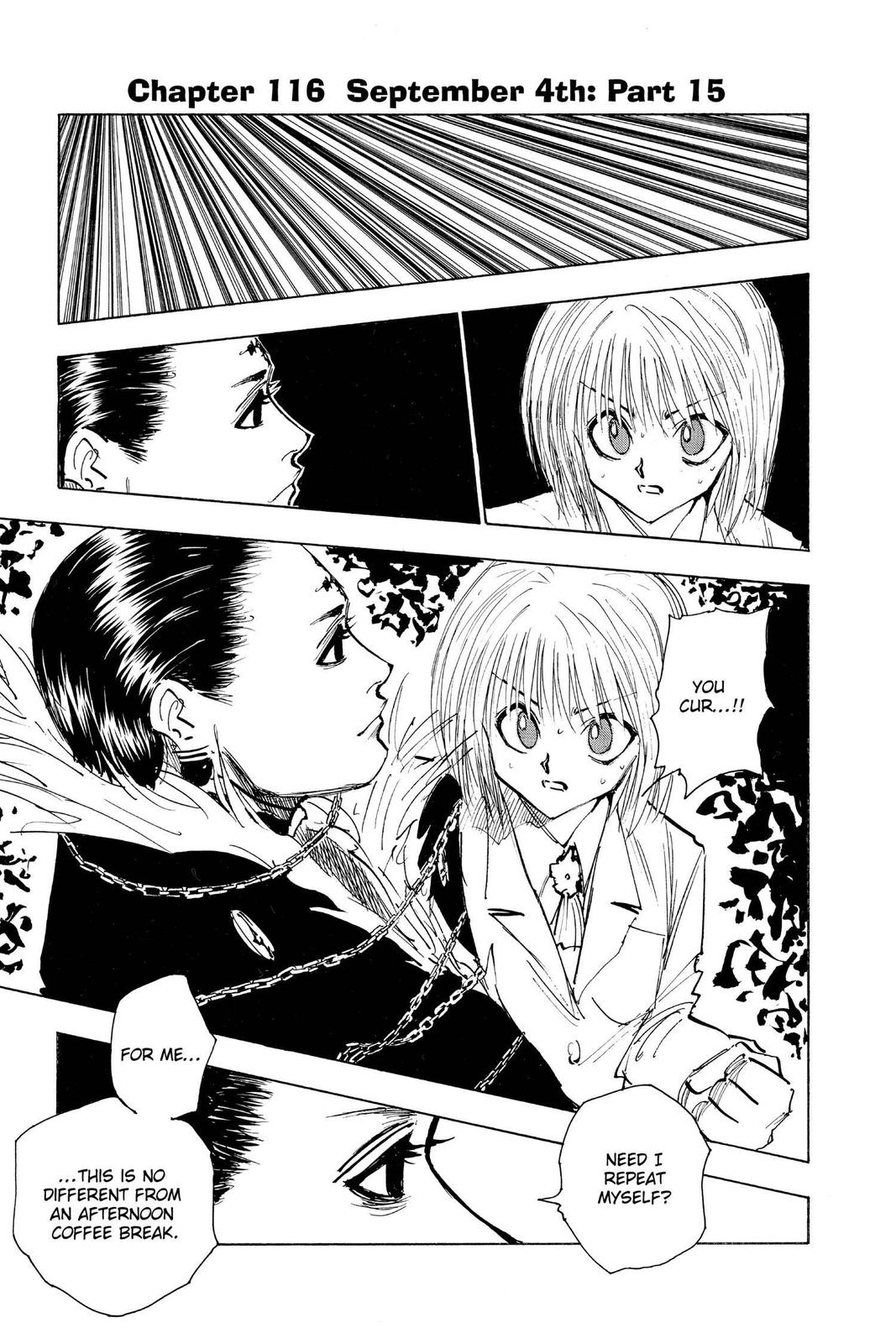 Hunter x Hunter Chapter 116 — page 7
