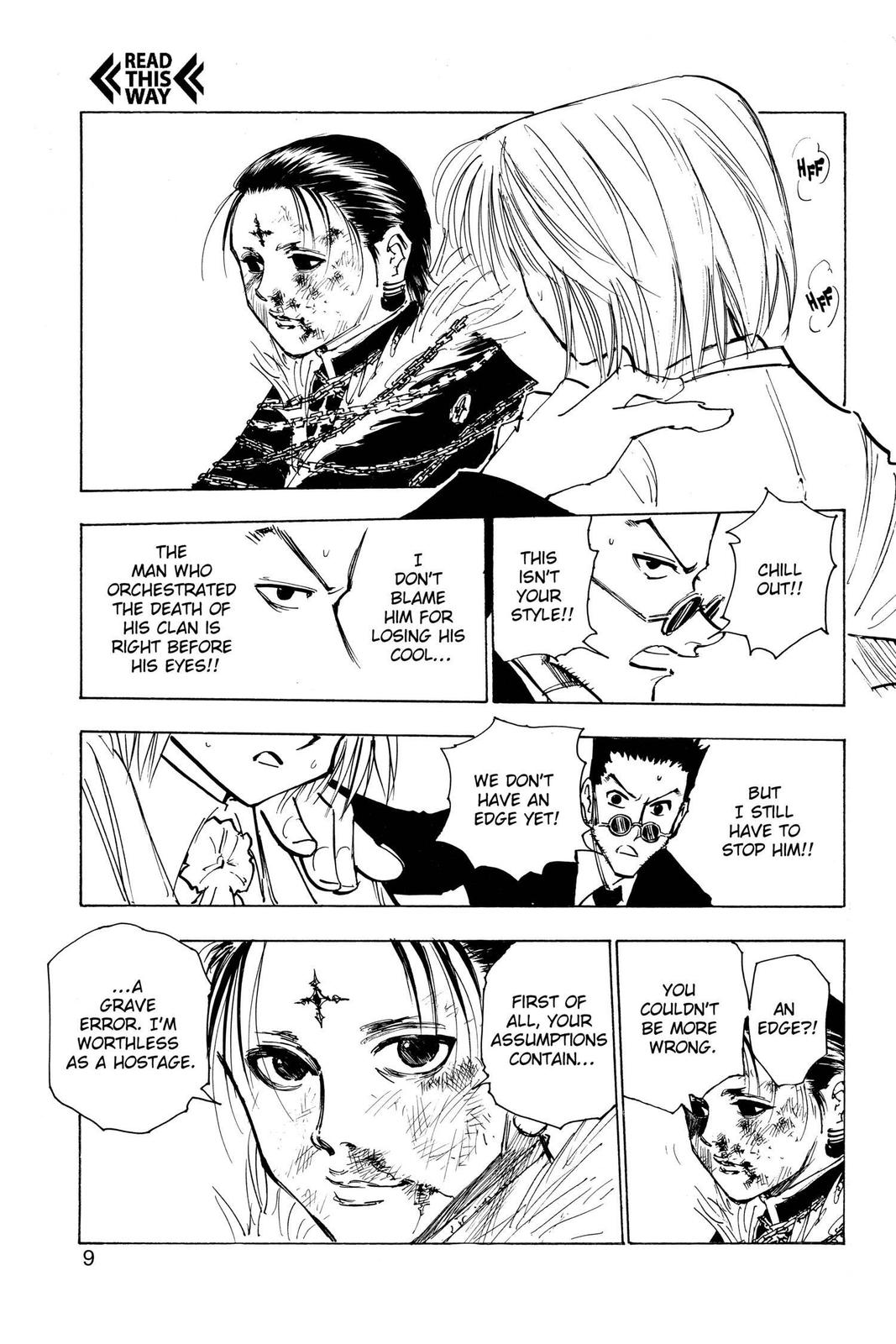 Hunter x Hunter Chapter 116 — page 9