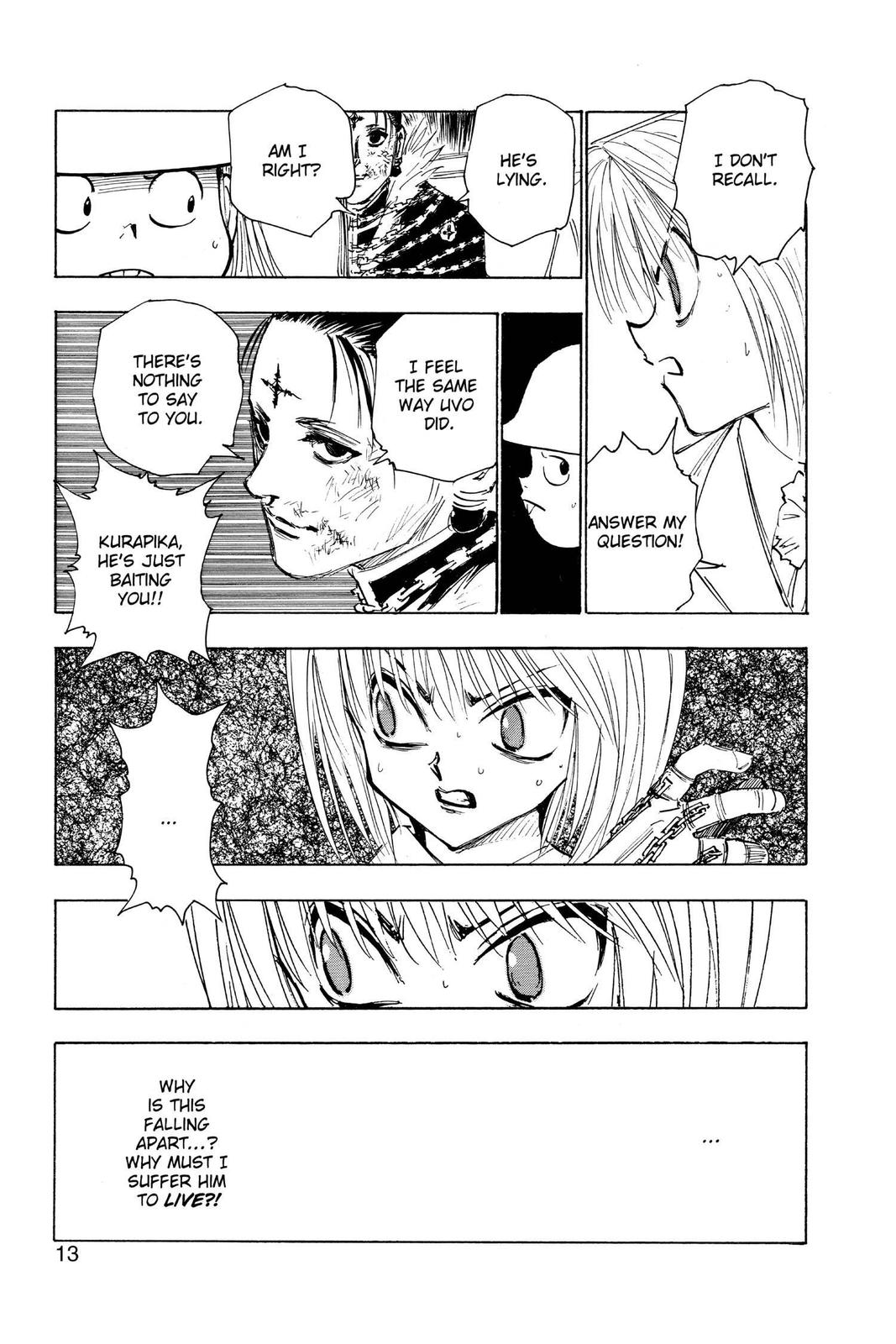 Hunter x Hunter Chapter 116 — page 13