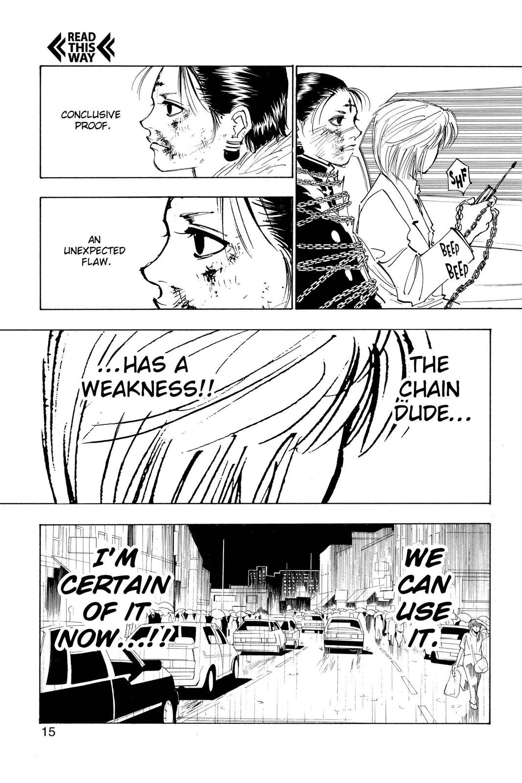 Hunter x Hunter Chapter 116 — page 15