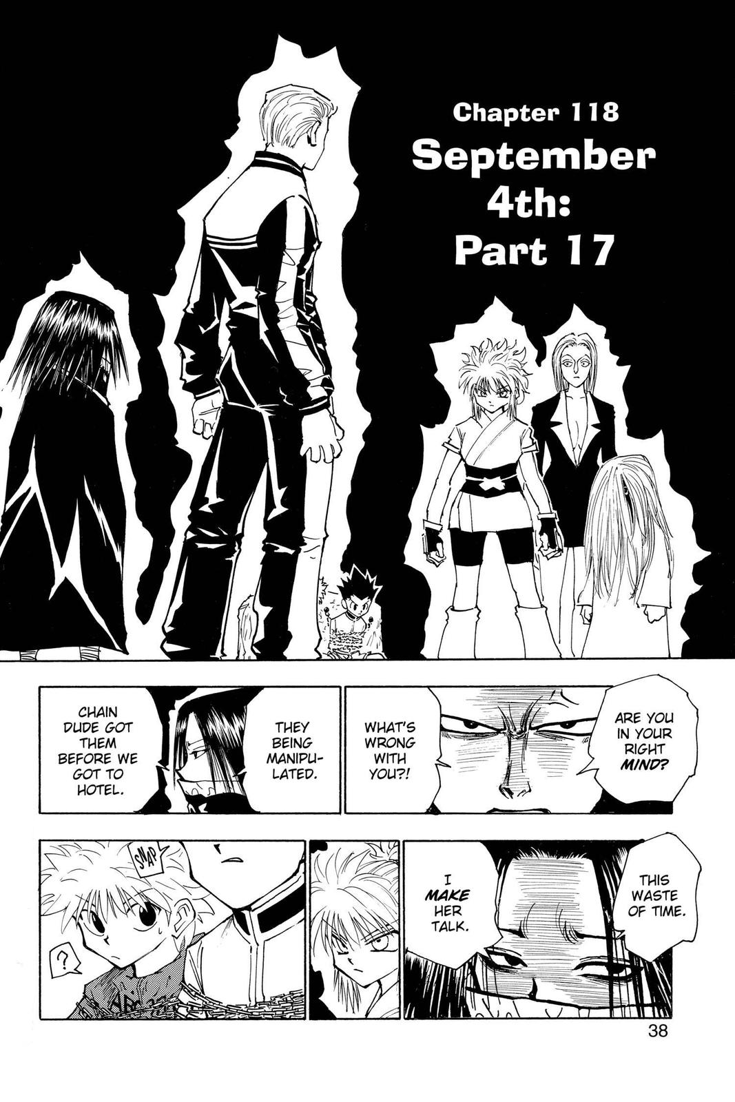 Hunter x Hunter Chapter 118 — page 2