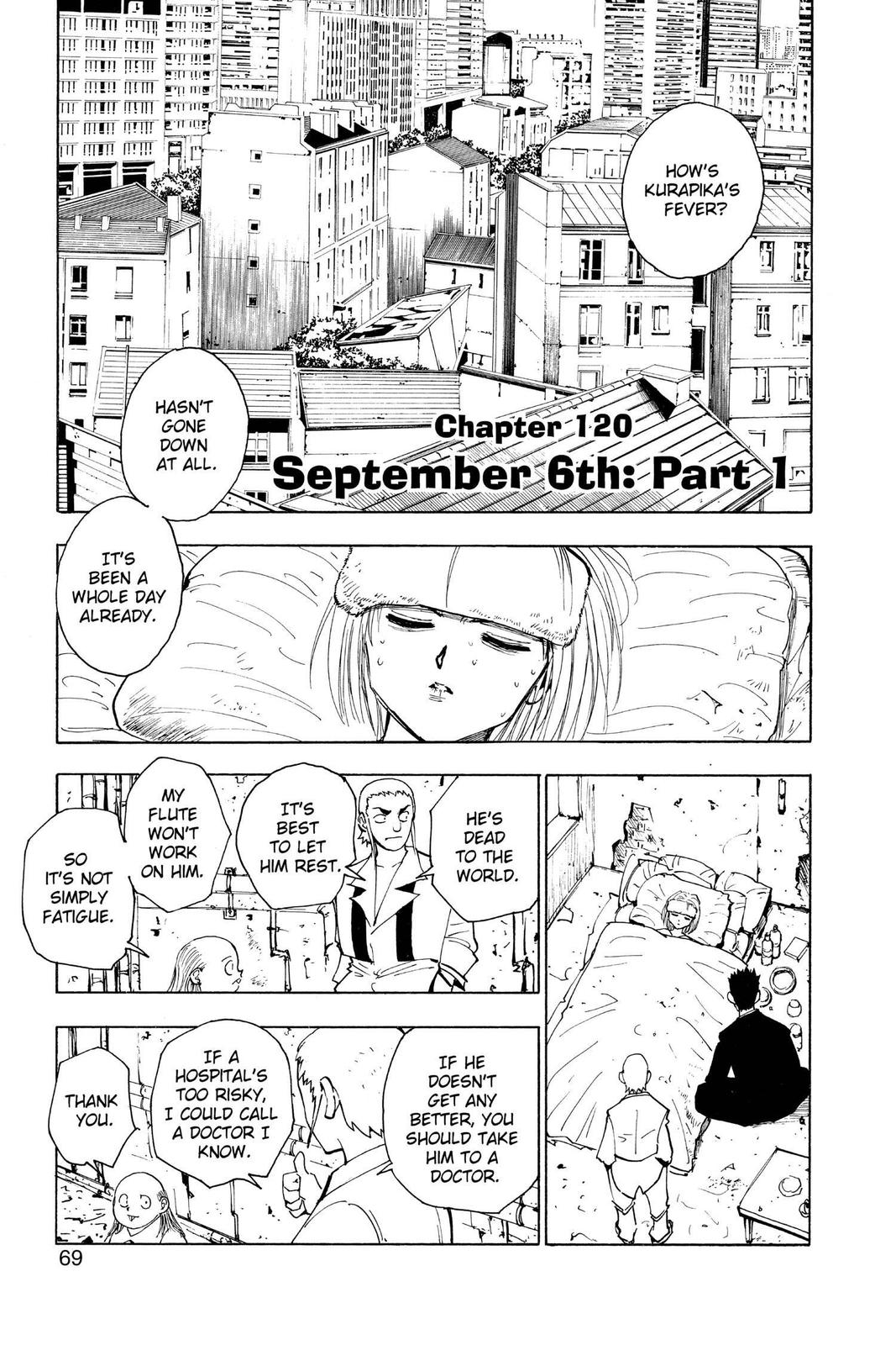 Hunter x Hunter Chapter 120 — page 1