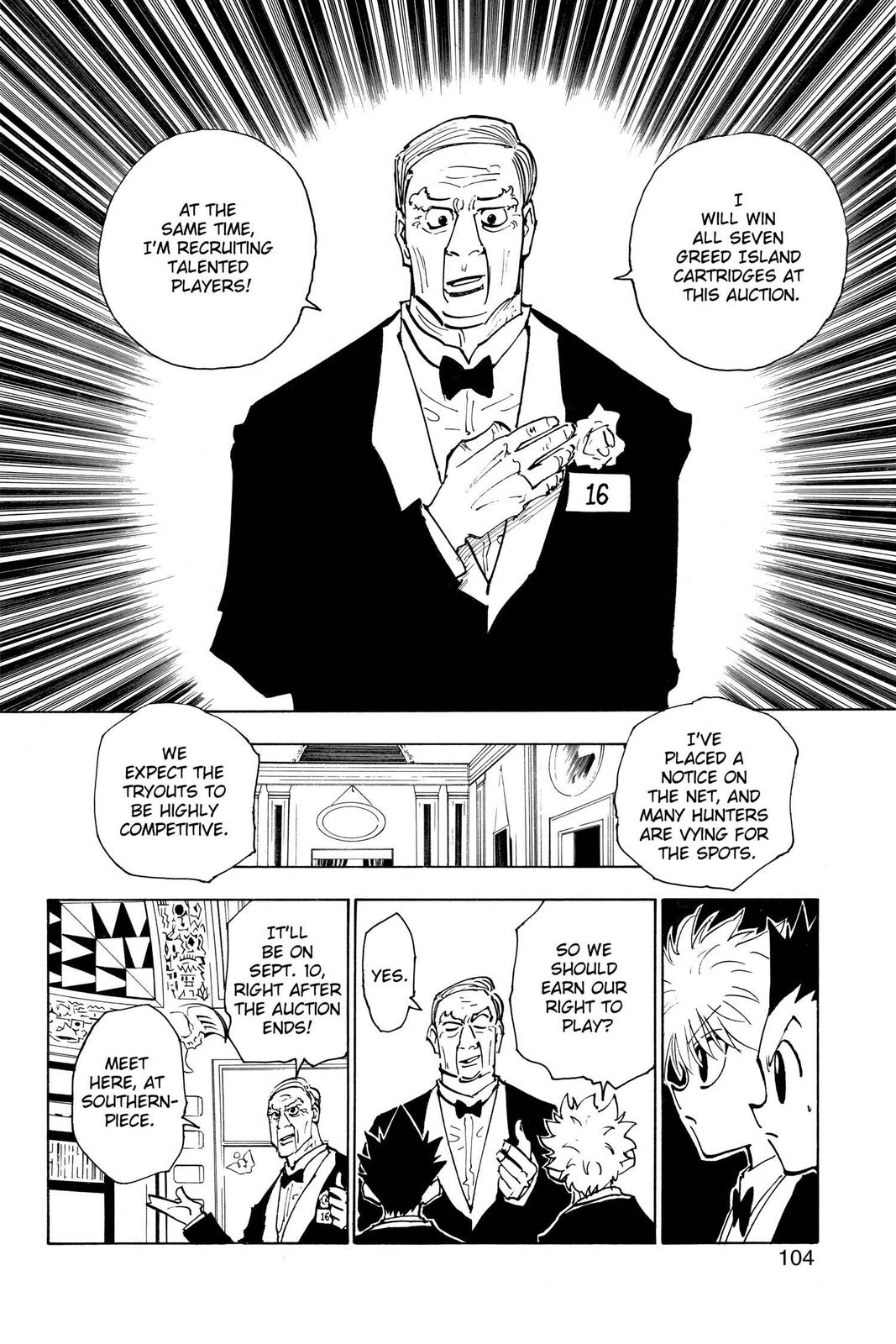 Hunter x Hunter Chapter 122 — page 4