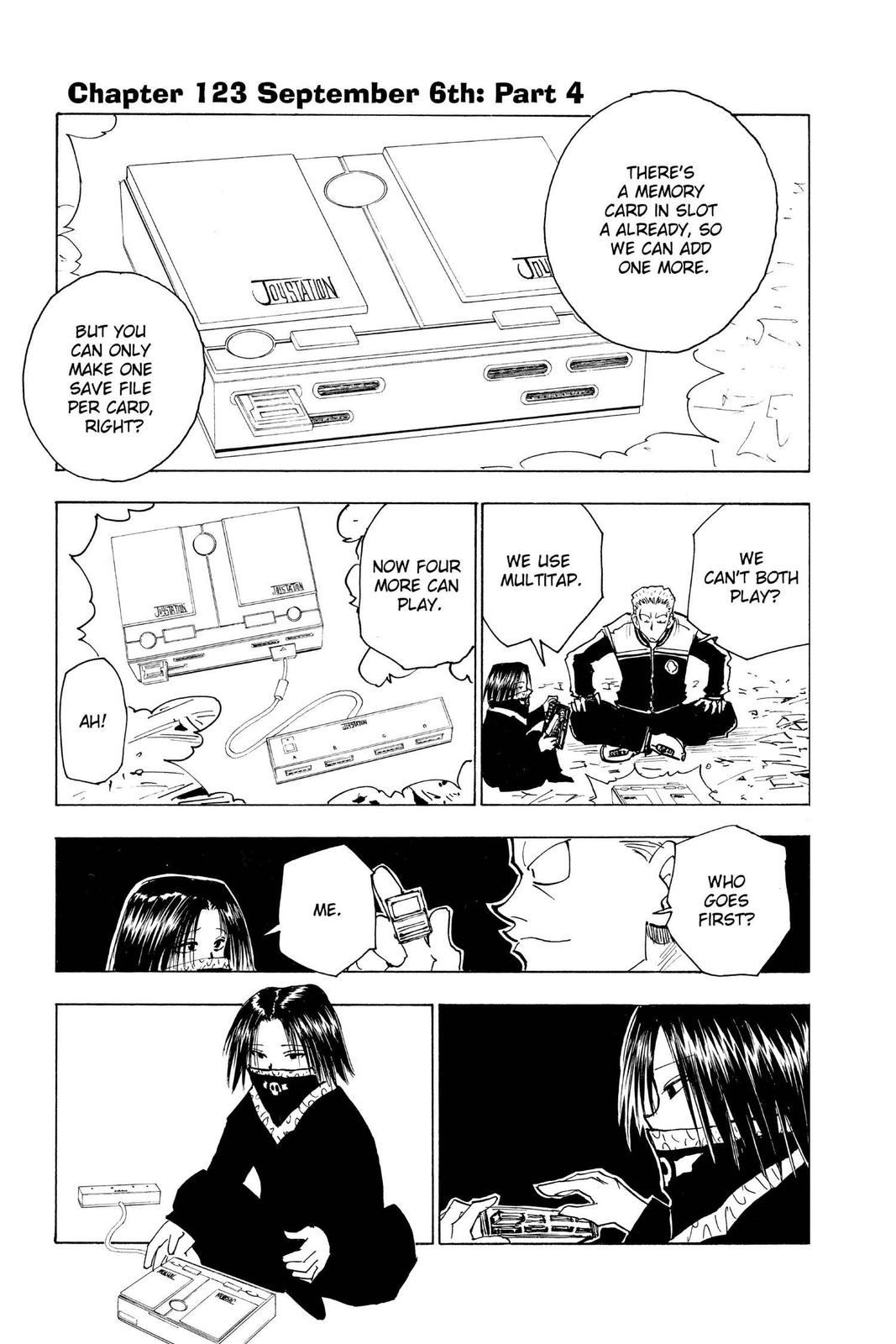 Hunter x Hunter Chapter 123 — page 1