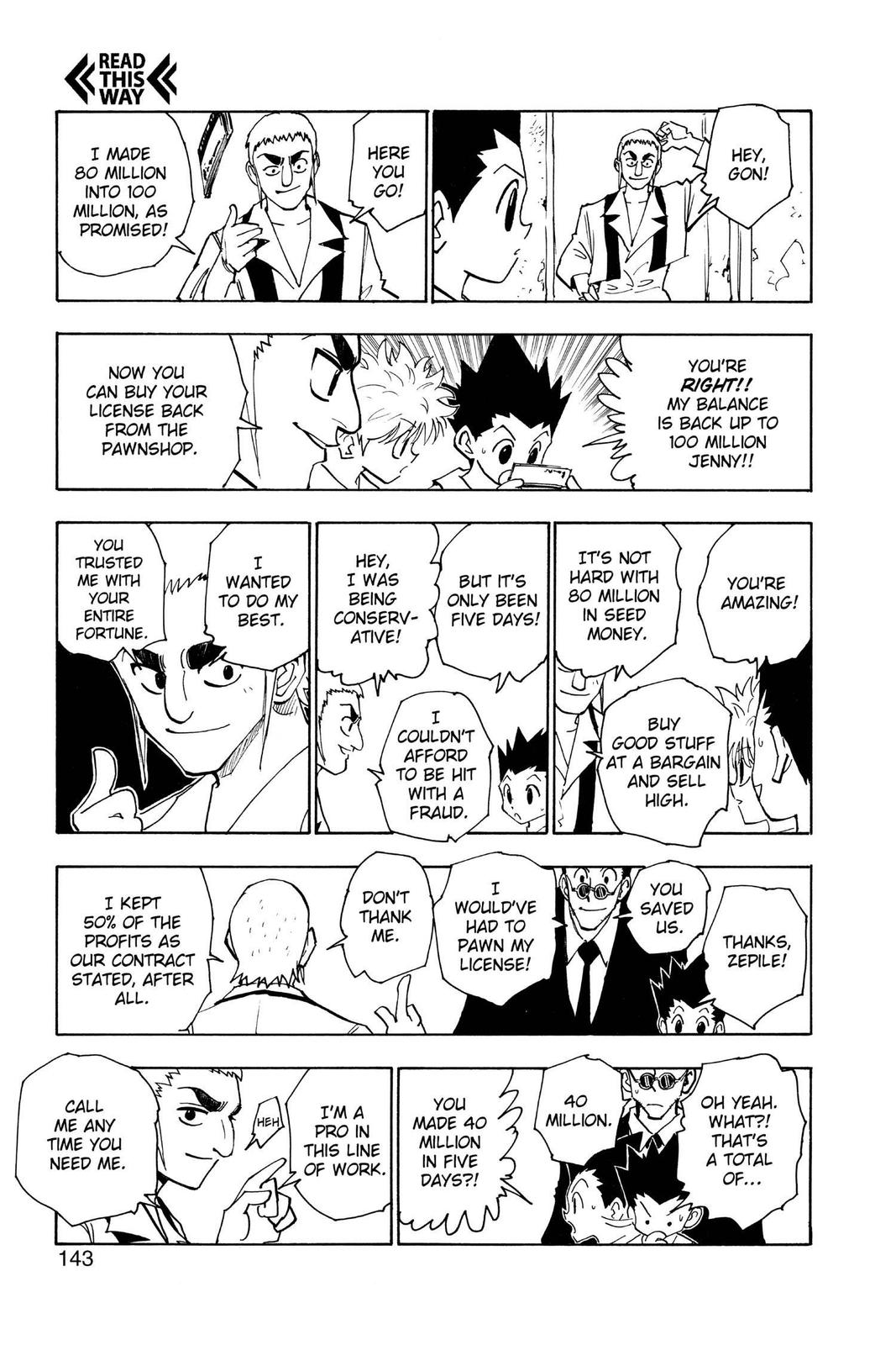 Hunter x Hunter Chapter 124 — page 11
