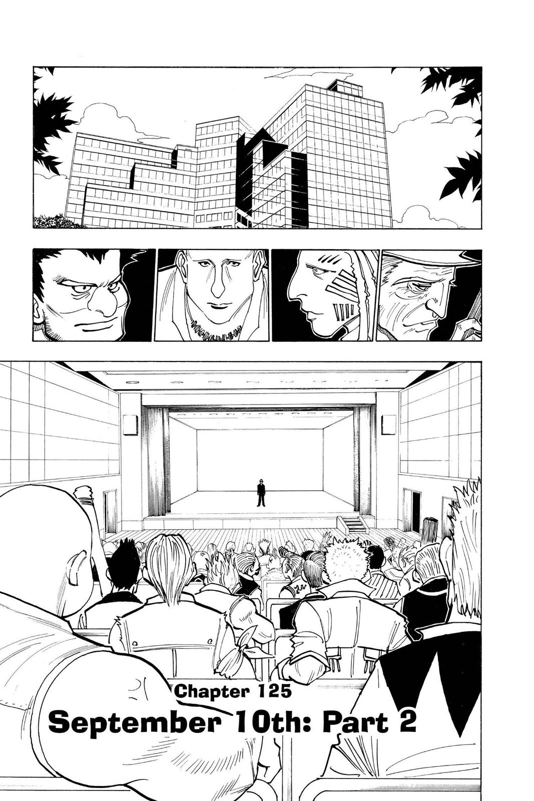 Hunter x Hunter Chapter 125 — page 1