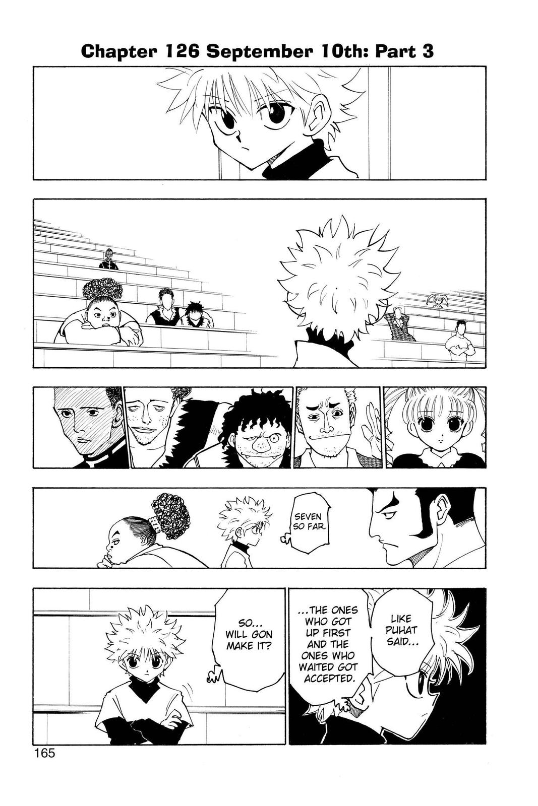 Hunter x Hunter Chapter 126 — page 1