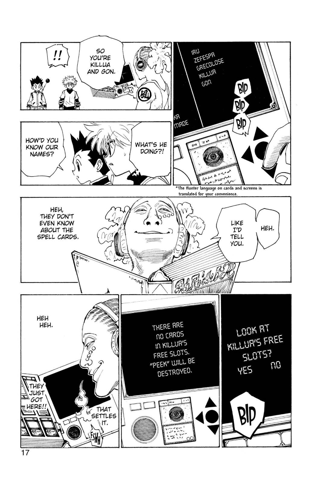 Hunter x Hunter Chapter 128 — page 17