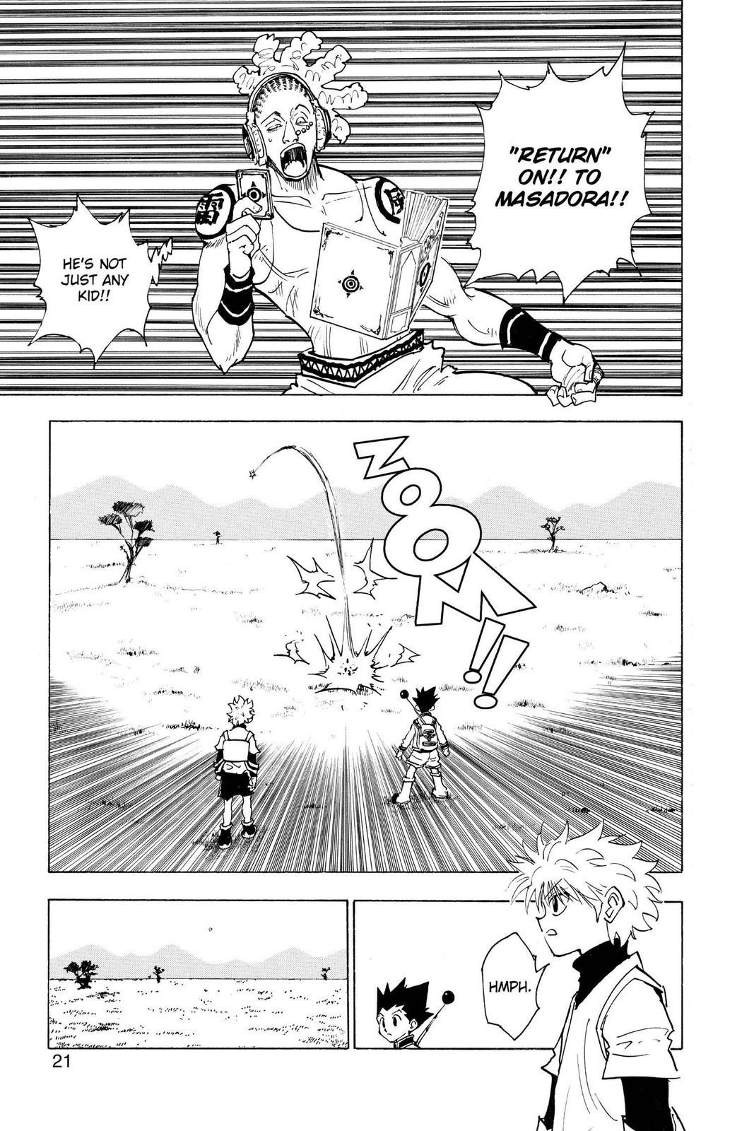 Hunter x Hunter Chapter 128 — page 21