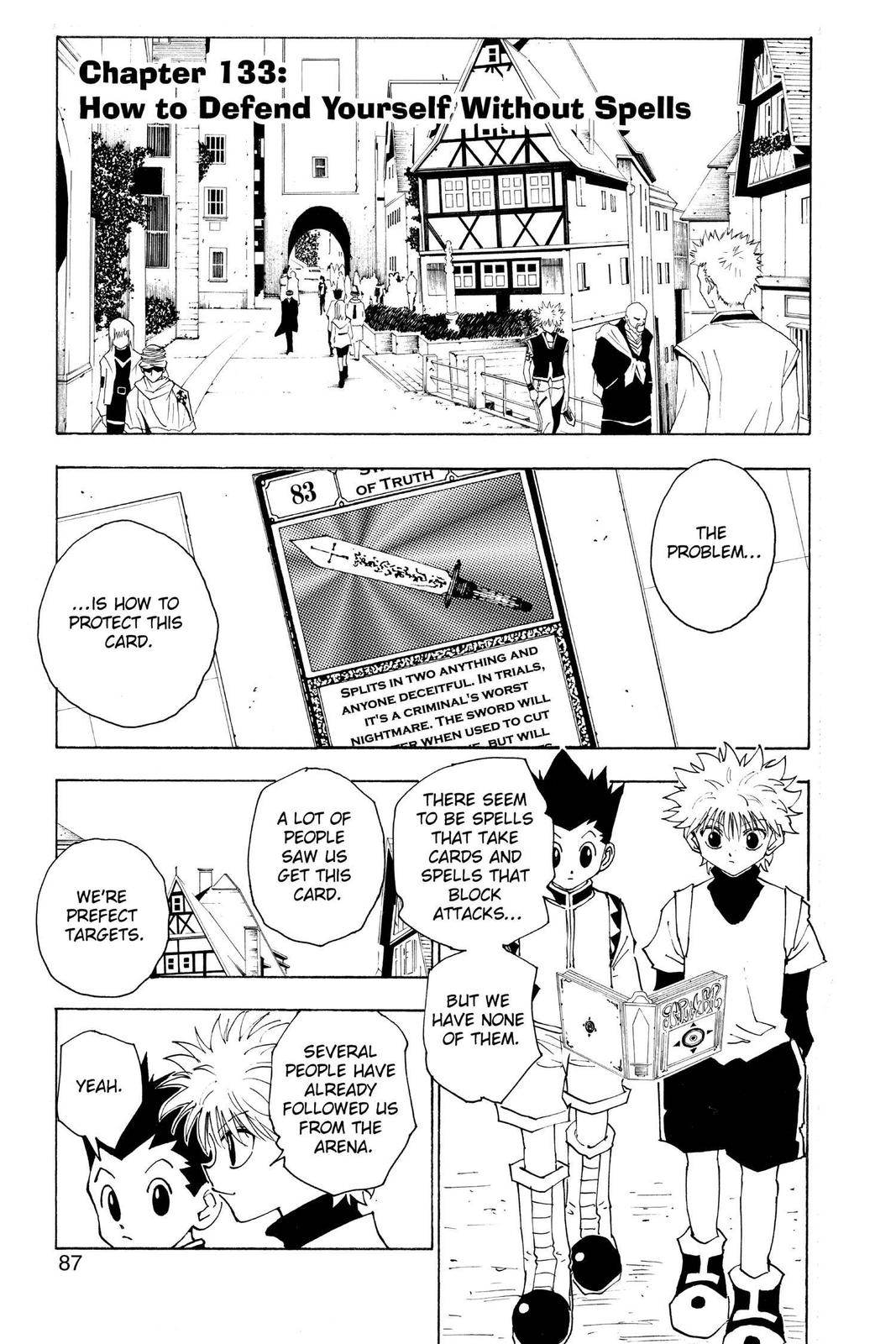 Hunter x Hunter Chapter 133 — page 1