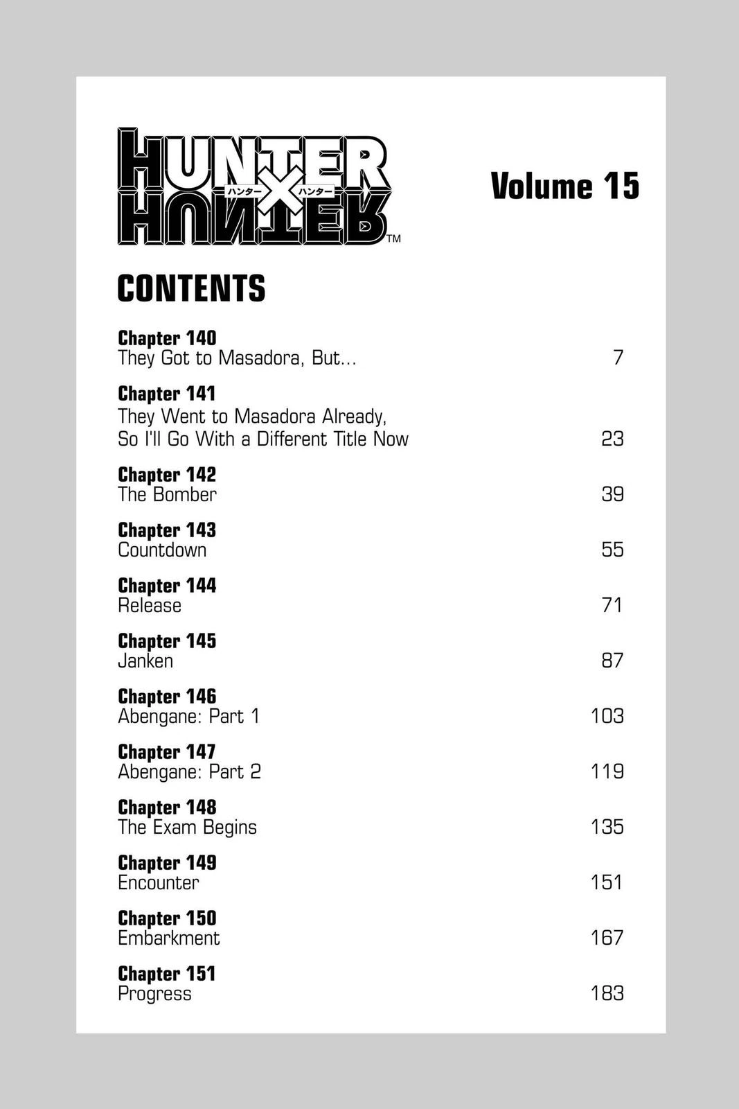 Hunter x Hunter Chapter 140 — page 6