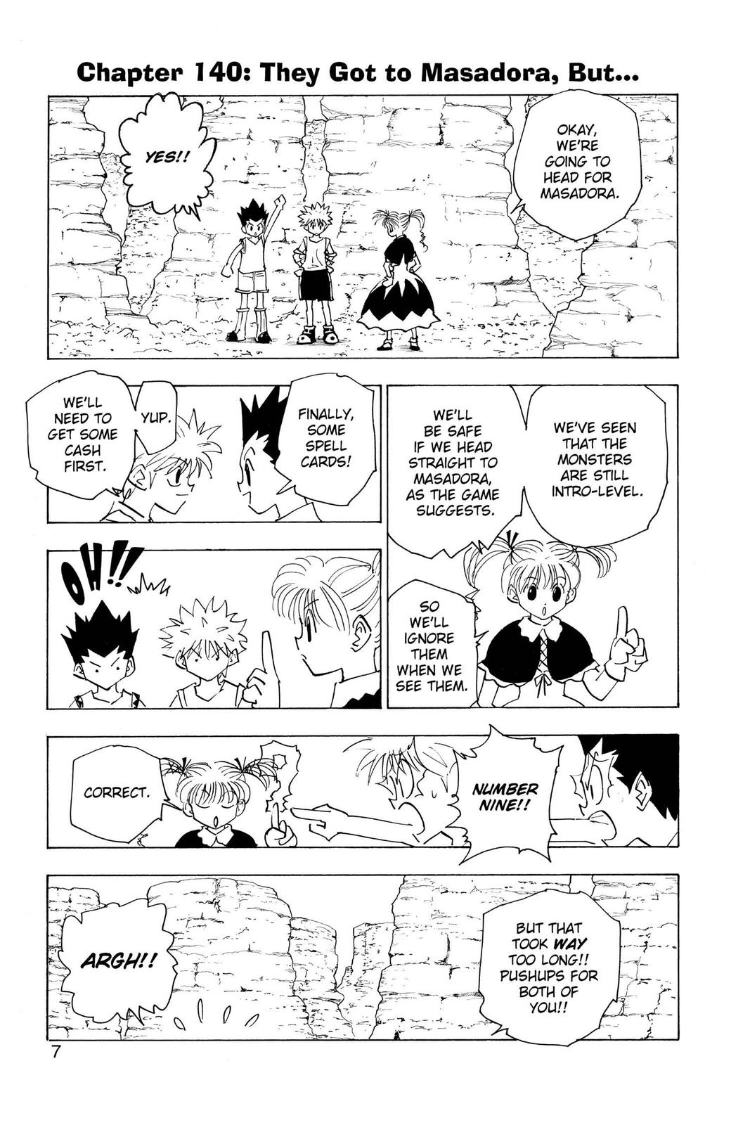 Hunter x Hunter Chapter 140 — page 7
