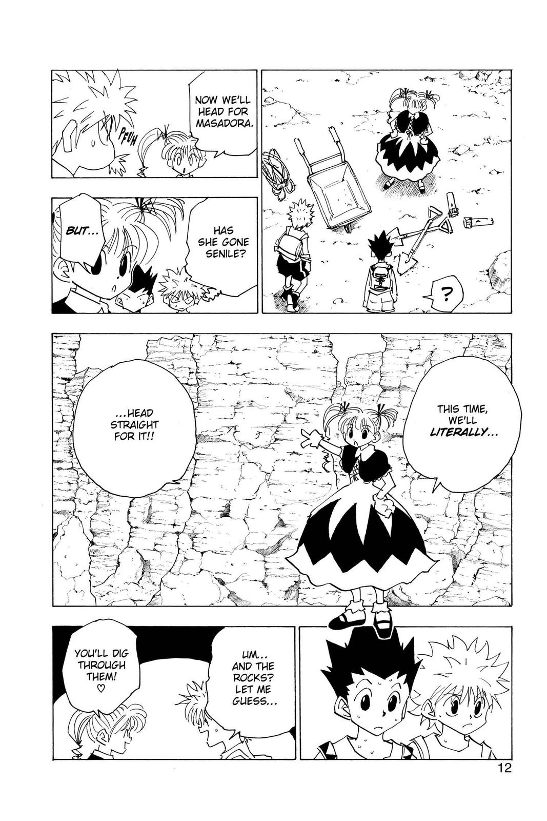 Hunter x Hunter Chapter 140 — page 12