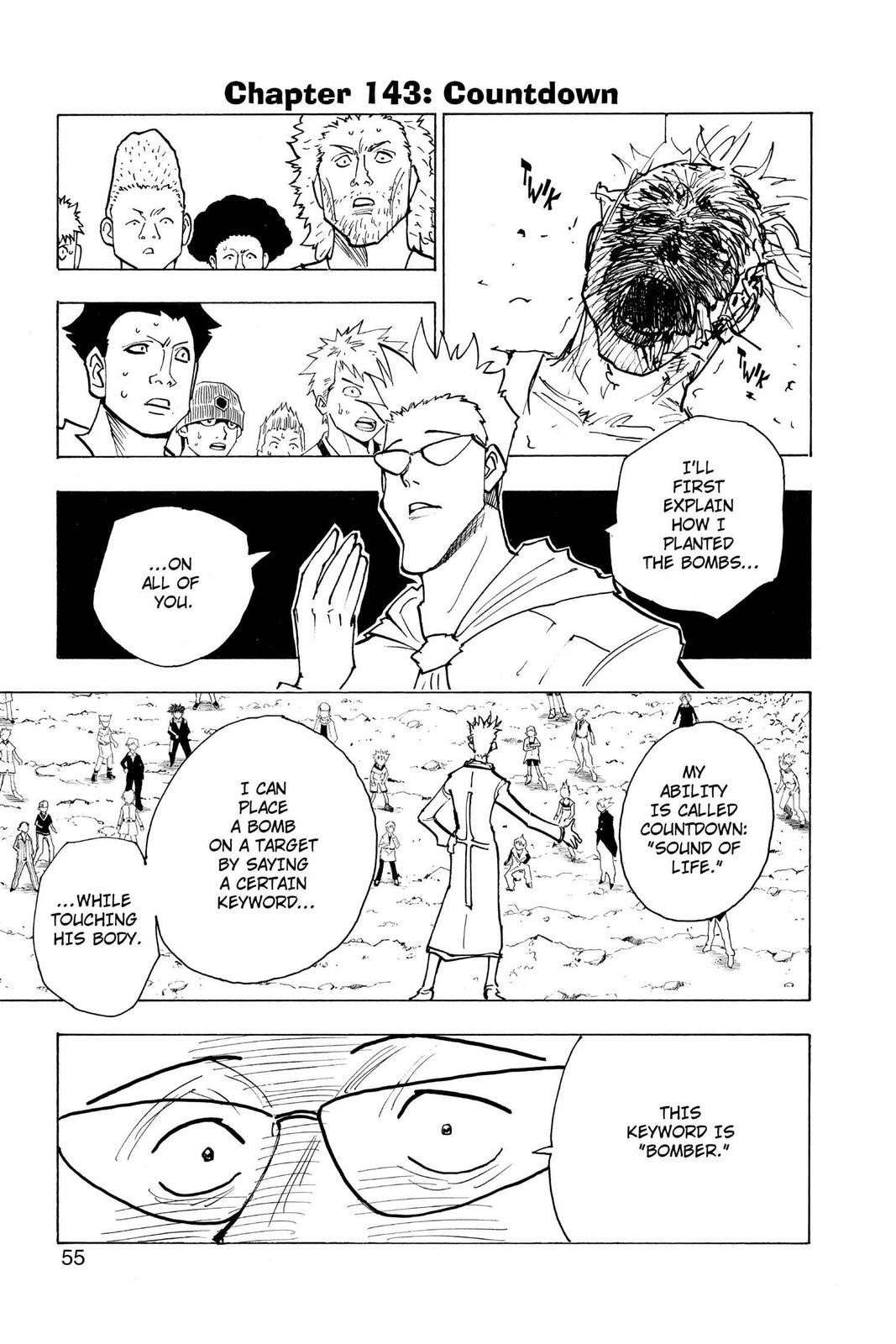 Hunter x Hunter Chapter 143 — page 1